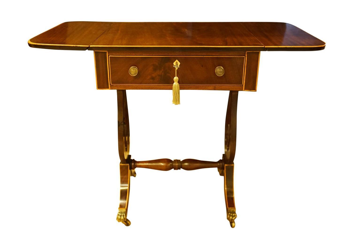 George III Mahogany Sofa Table (1 of 1) George III Mahogany Sofa Table (1 of 1)