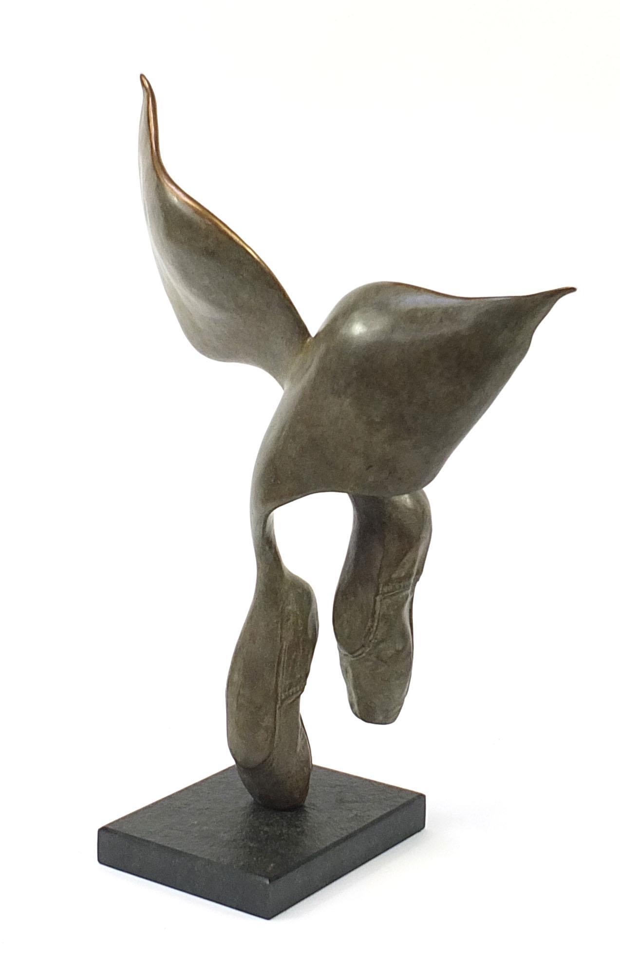 A Bob Allen, Patinated Bronze Study of Winged Ballet Shoes (1 of 4) A Bob Allen, Patinated Bronze Study of Winged Ballet Shoes (1 of 4)