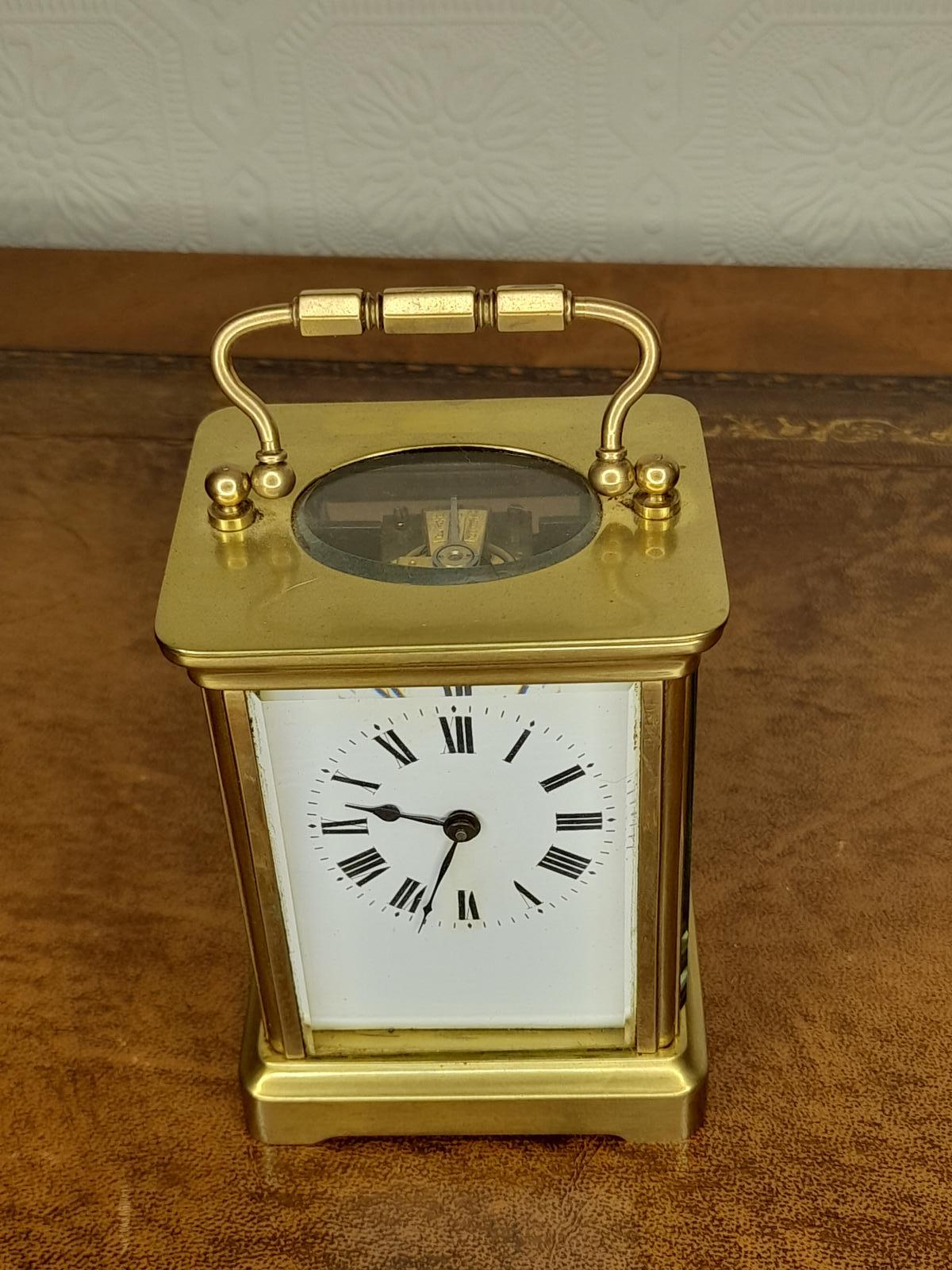 Superb Quality Brass Carriage Clock (1 of 4)