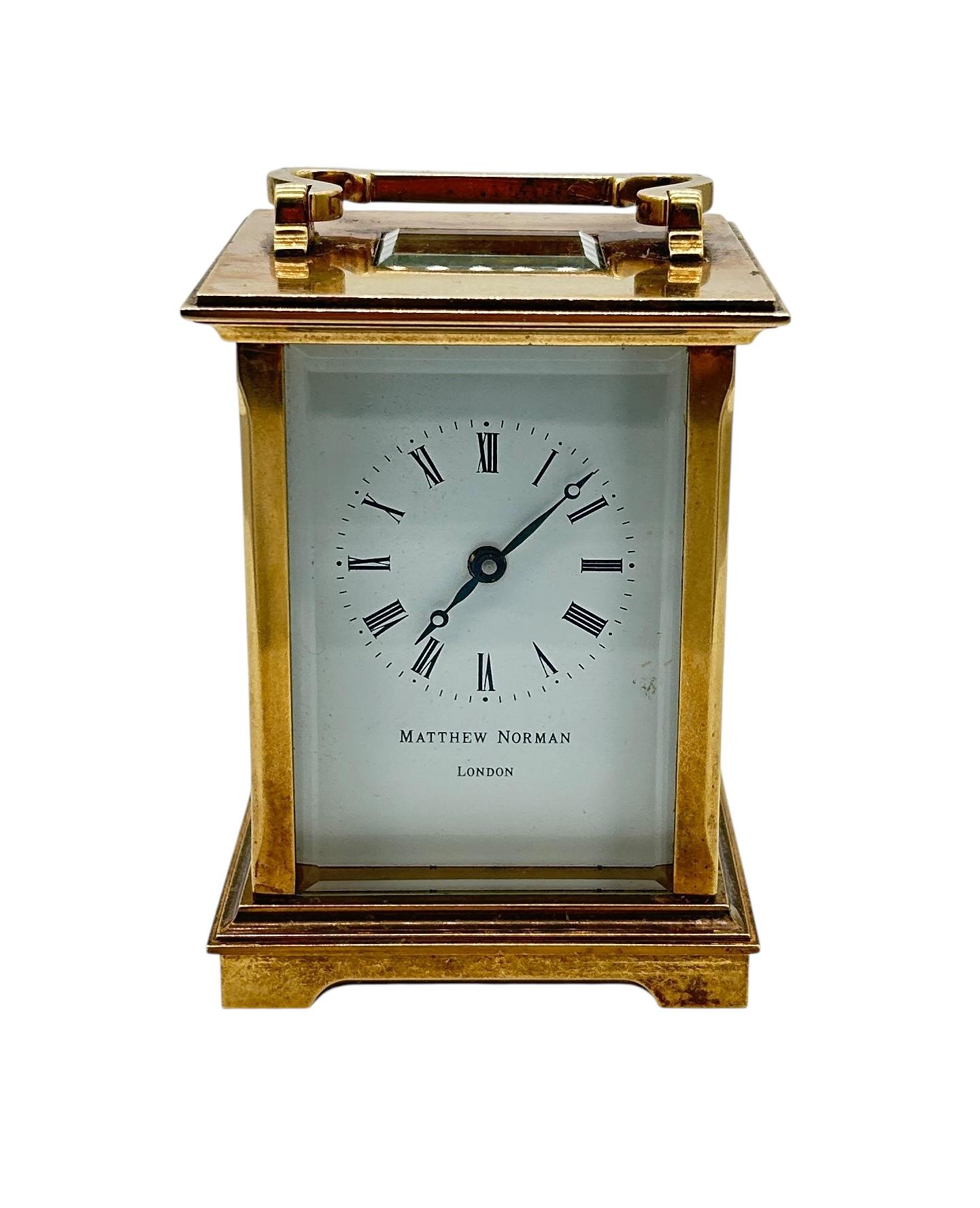 Splendid Matthew Norman Carriage Clock (1 of 11)