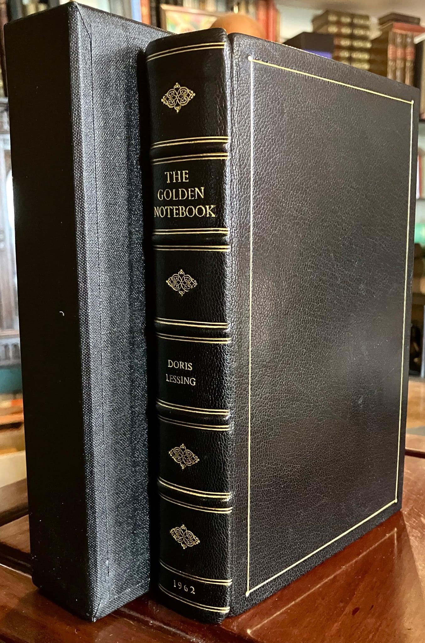 1962 The Golden Notebook by Doris Lessing 1st Ed Novel Full Leather + Slipcase (1 of 4) 1962 The Golden Notebook by Doris Lessing 1st Ed Novel Full Leather + Slipcase (1 of 4)
