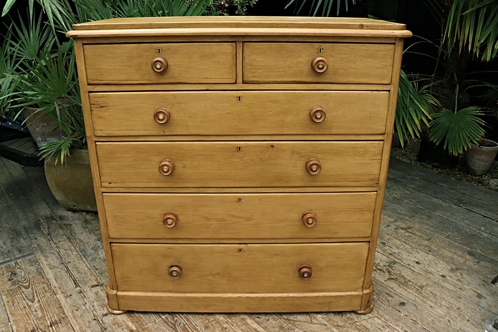 WOW! Huge! Quality! Old Victorian Pine Chest of 6 Drawers (1 of 11) WOW! Huge! Quality! Old Victorian Pine Chest of 6 Drawers (1 of 11)