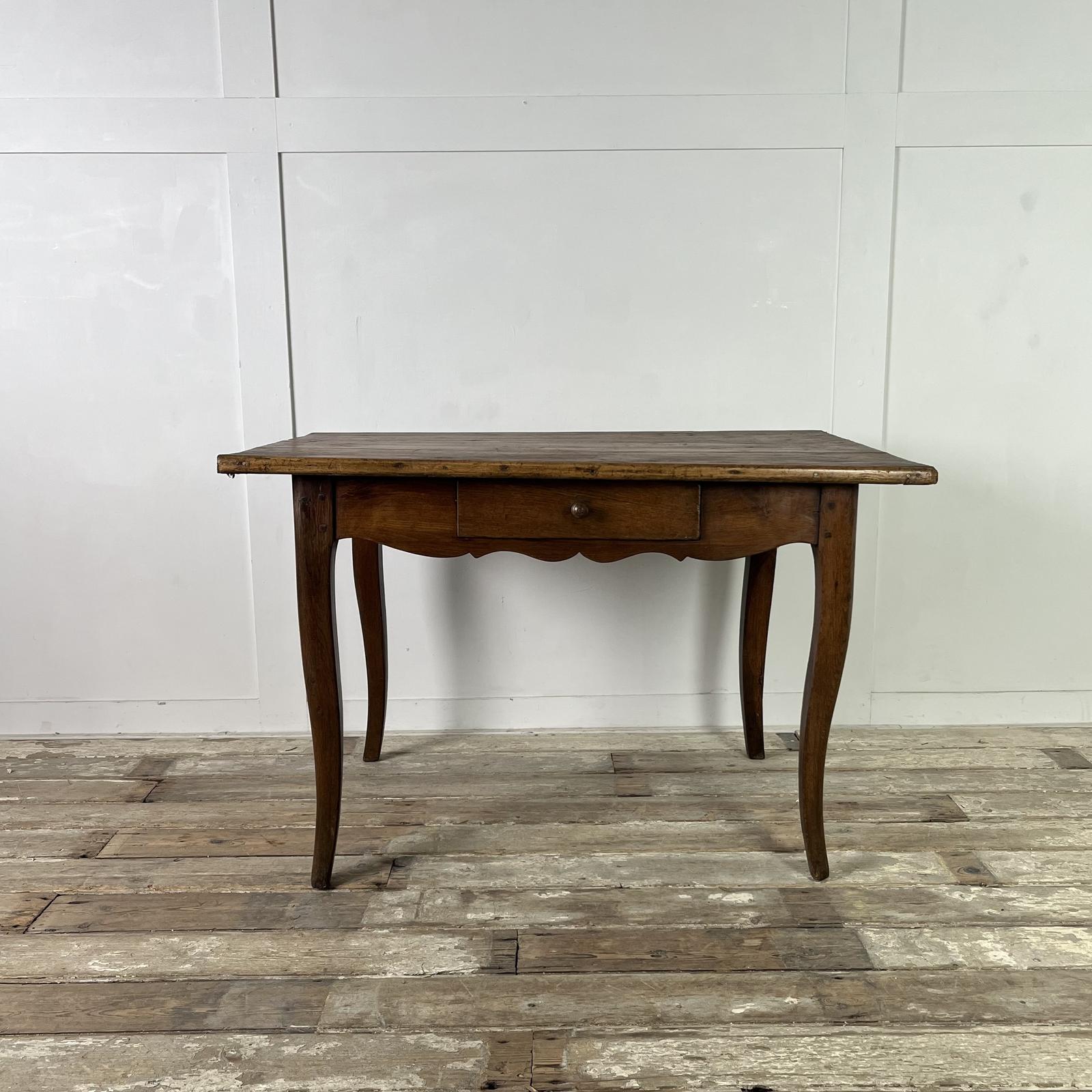 19th Century French Oak Side Table (1 of 16)