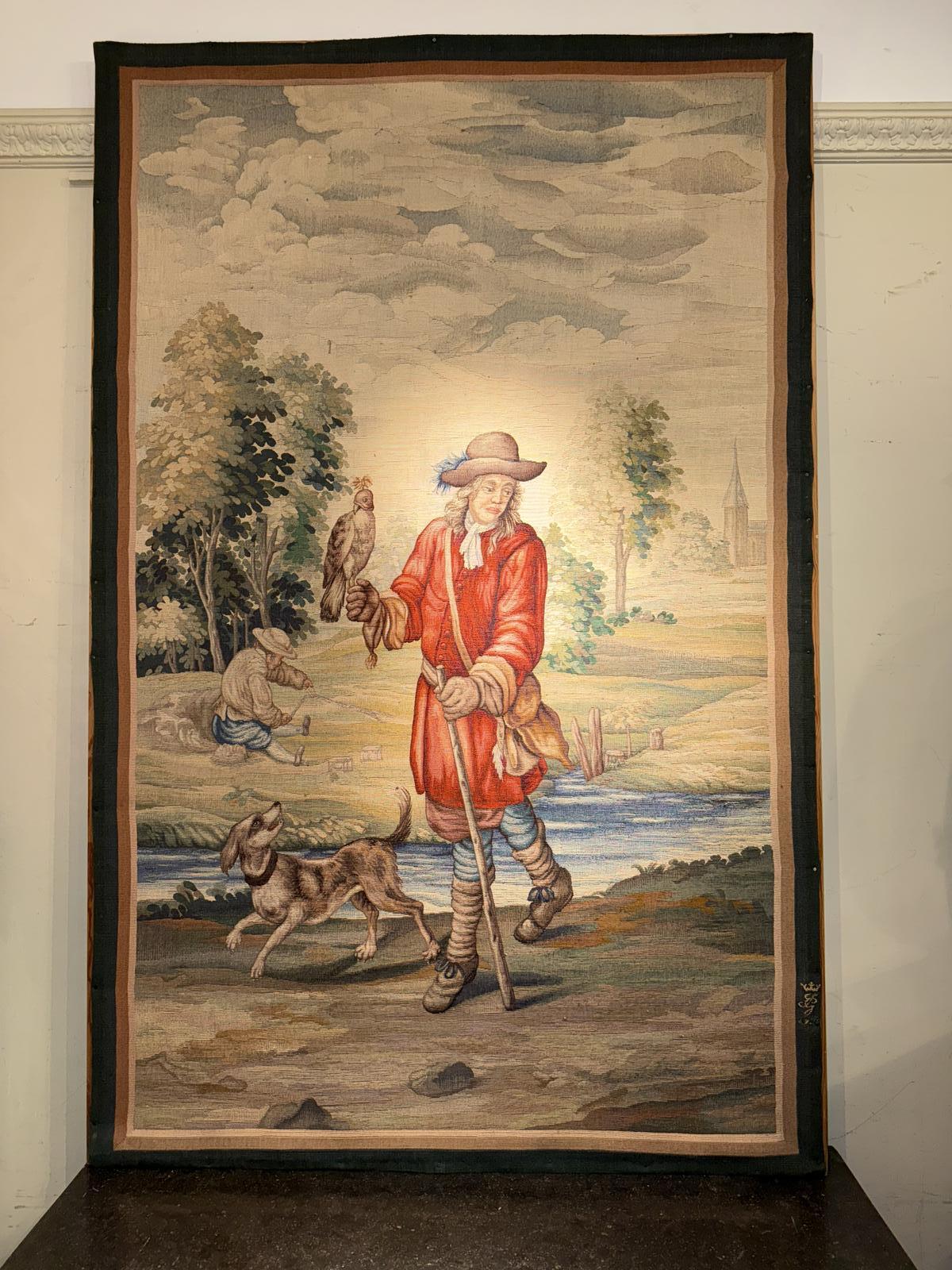 Large Tapestry of Falconer (1 of 6)