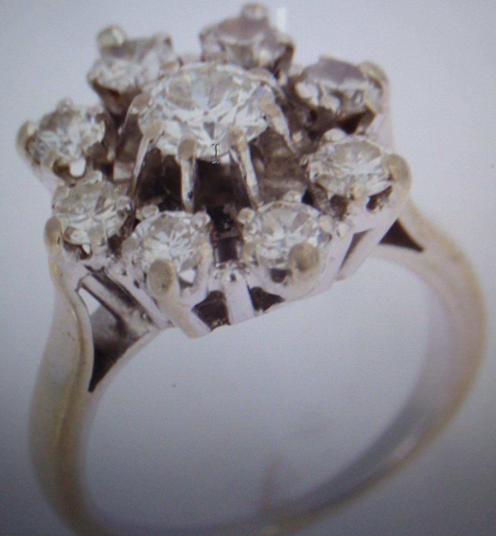 Ring Diamonds 18ct White Gold Size L Antique (1 of 14) Ring Diamonds 18ct White Gold Size L Antique (1 of 14)