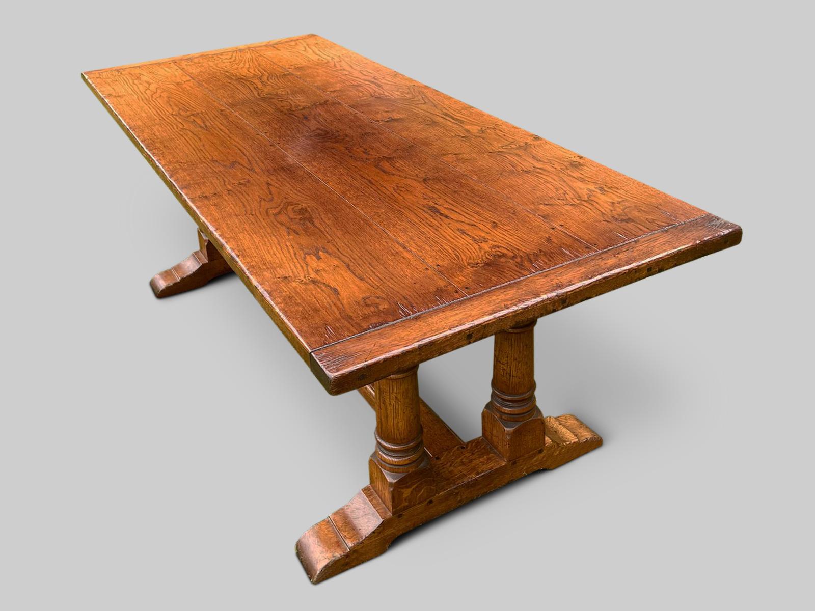 20th Century Oak Dining Table (1 of 5)