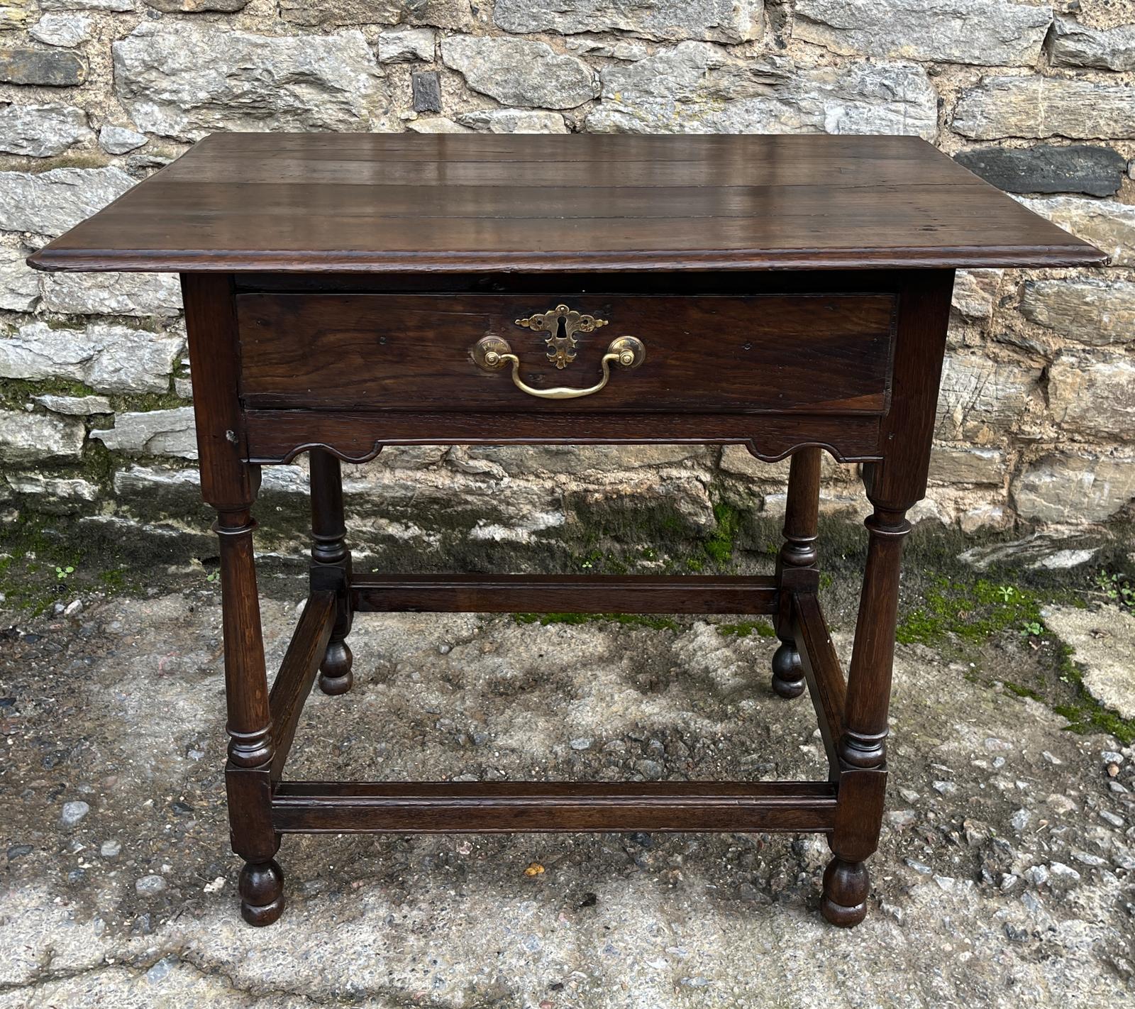 18th Century and Later Oak Table (1 of 18)