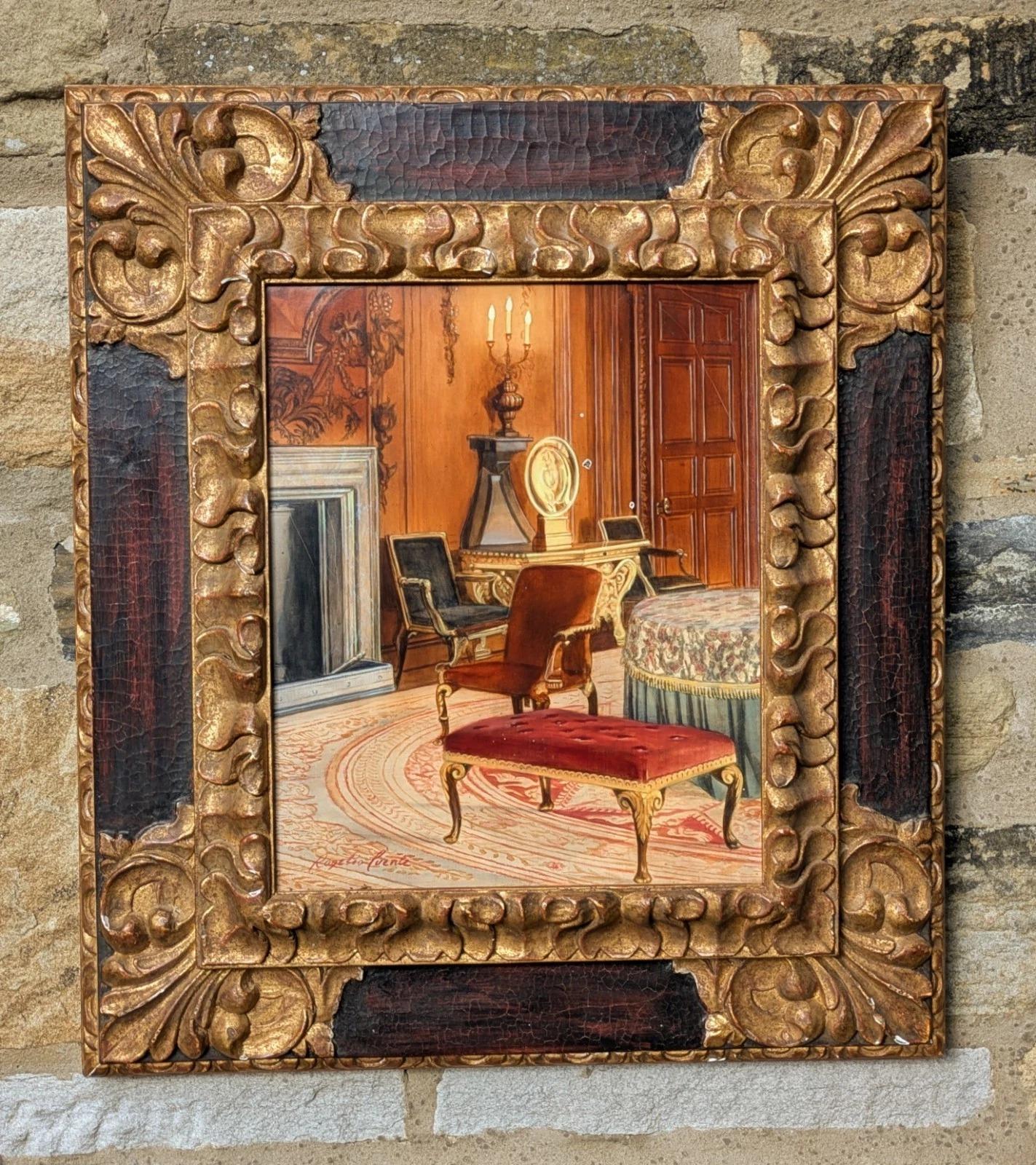 Palace in Madrid after the Oil Painting by Rogelio Puente (1936-1996) (1 of 6)