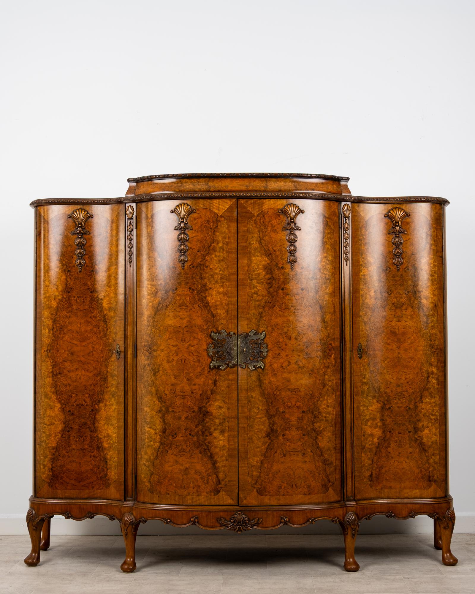 Burr Walnut Cocktail Cabinet c.1925-1935 (1 of 12) Burr Walnut Cocktail Cabinet c.1925-1935 (1 of 12)