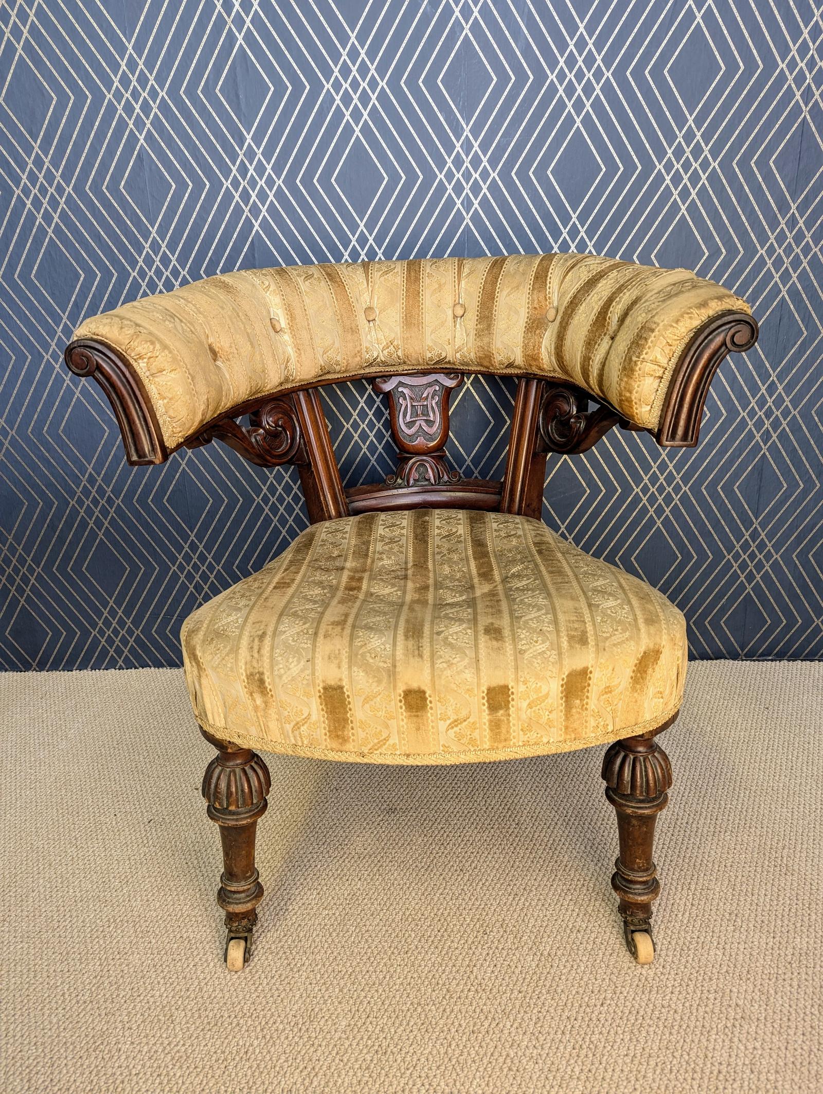 English Library Chair (1 of 8)