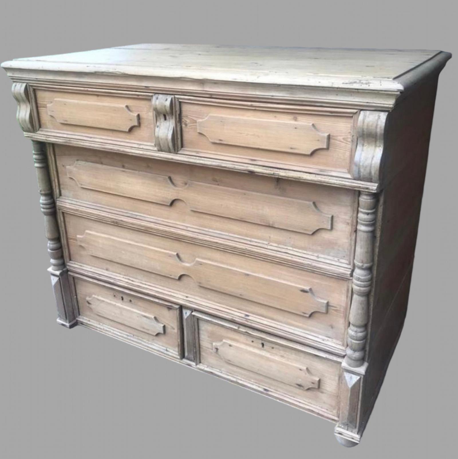 Eastern European Pine Linen Chest (1 of 5)