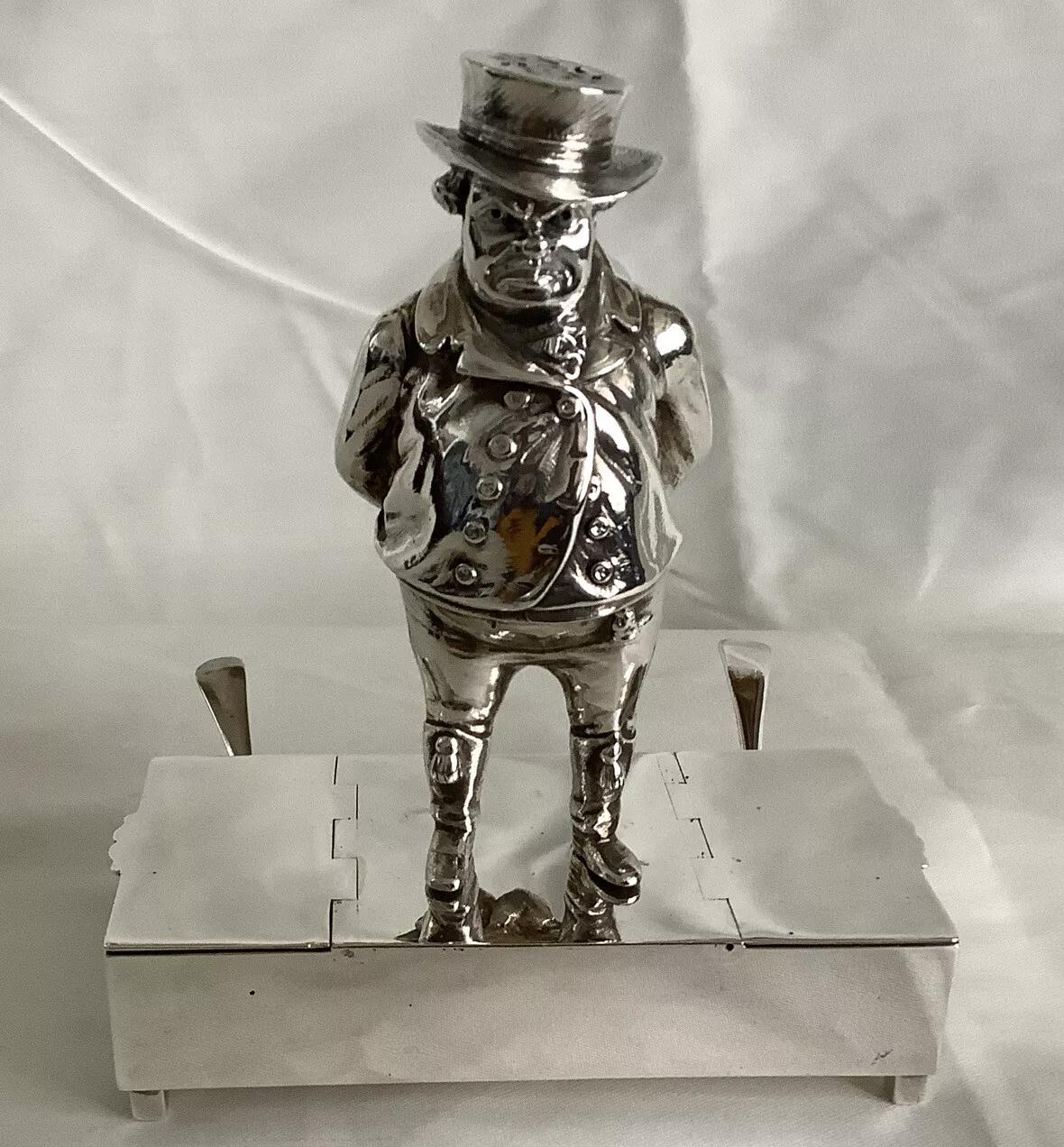 Important & Rare Silver Cruet Set by Edward Charles Brown - London 1880 (1 of 5)