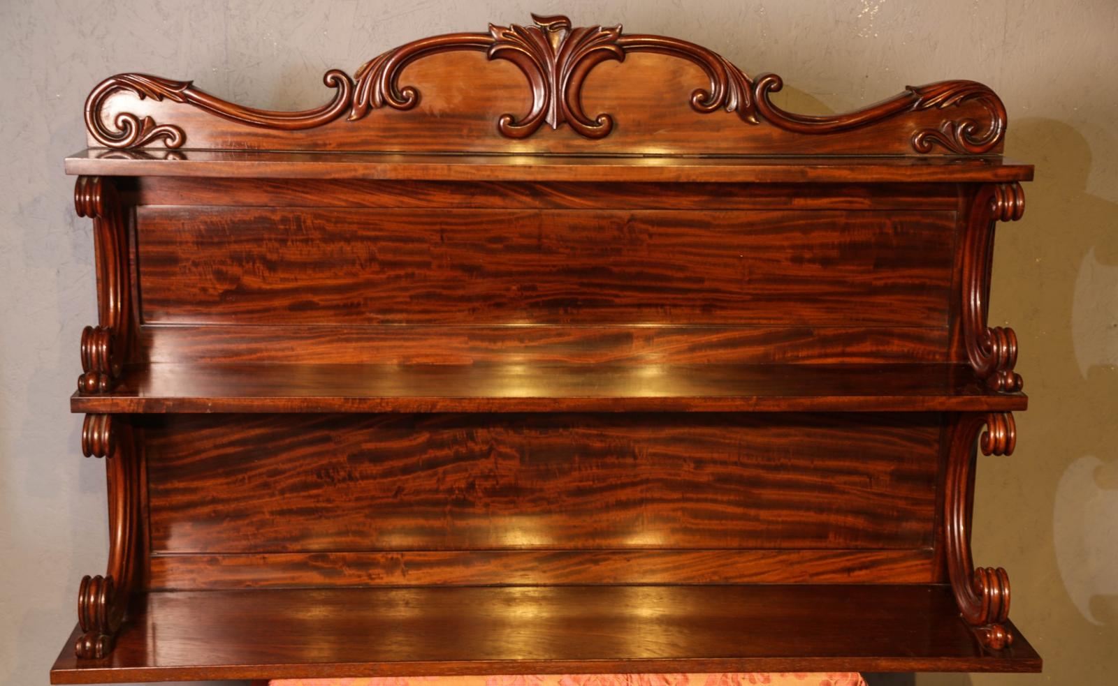Good Victorian Mahogany Wall Shelf (1 of 9) Good Victorian Mahogany Wall Shelf (1 of 9)