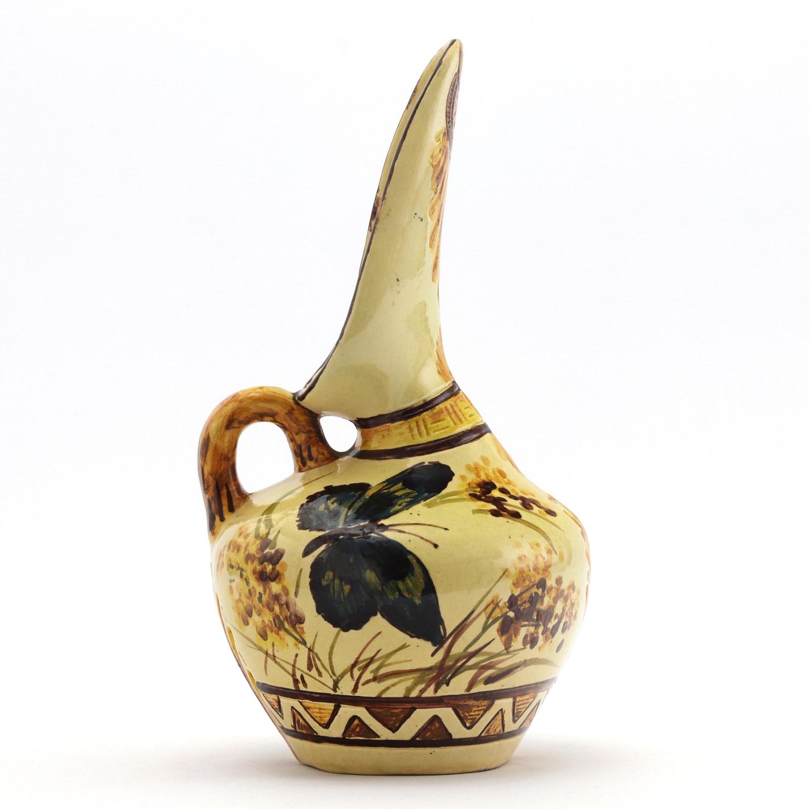 Ault Pottery Aesthetic Period Ewer Designed by Christopher Dresser c.1895 (1 of 8)
