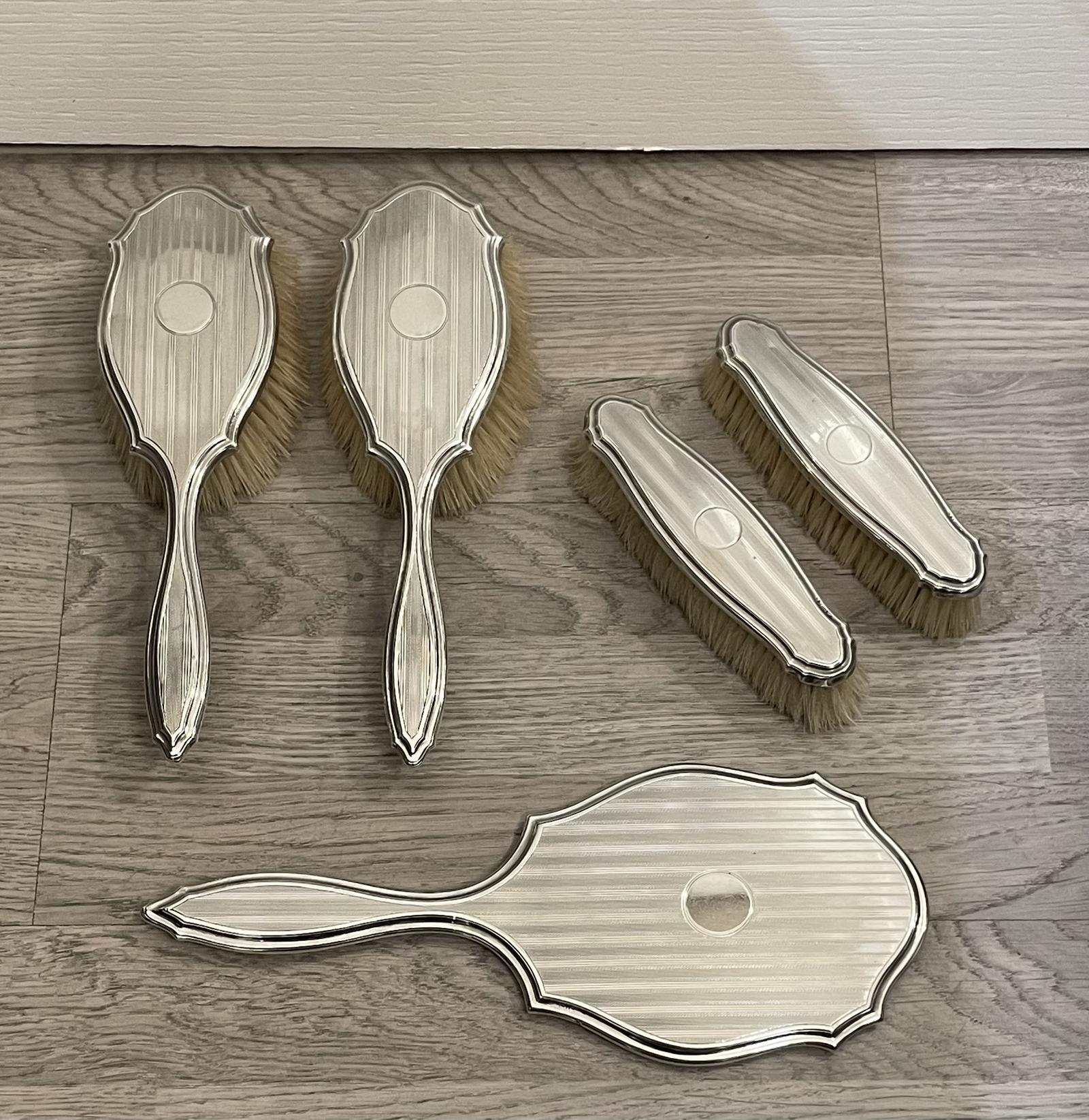 Art Deco Silver Dressing Table Set (1 of 6) Art Deco Silver Dressing Table Set (1 of 6)