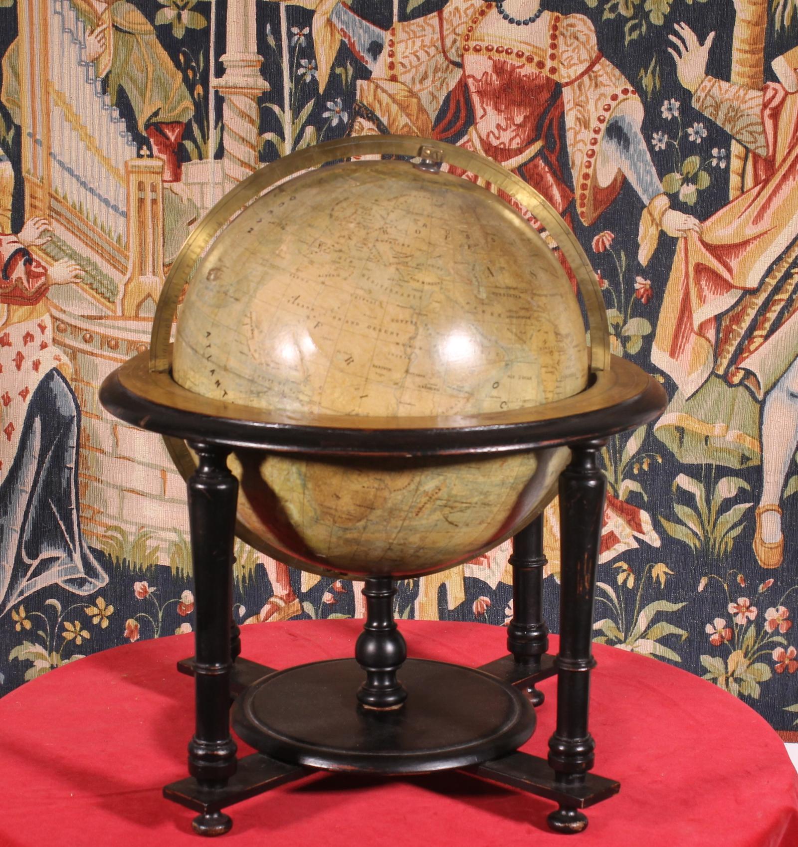 Large J. Lebègue Terrestrial Table Globe - 19th Century (1 of 14) Large J. Lebègue Terrestrial Table Globe - 19th Century (1 of 14)
