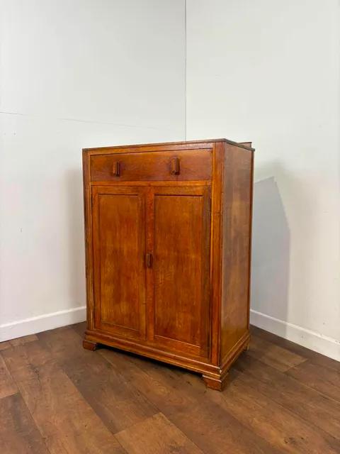 Vintage Oak Veneer Tallboy (1 of 13) Vintage Oak Veneer Tallboy (1 of 13)
