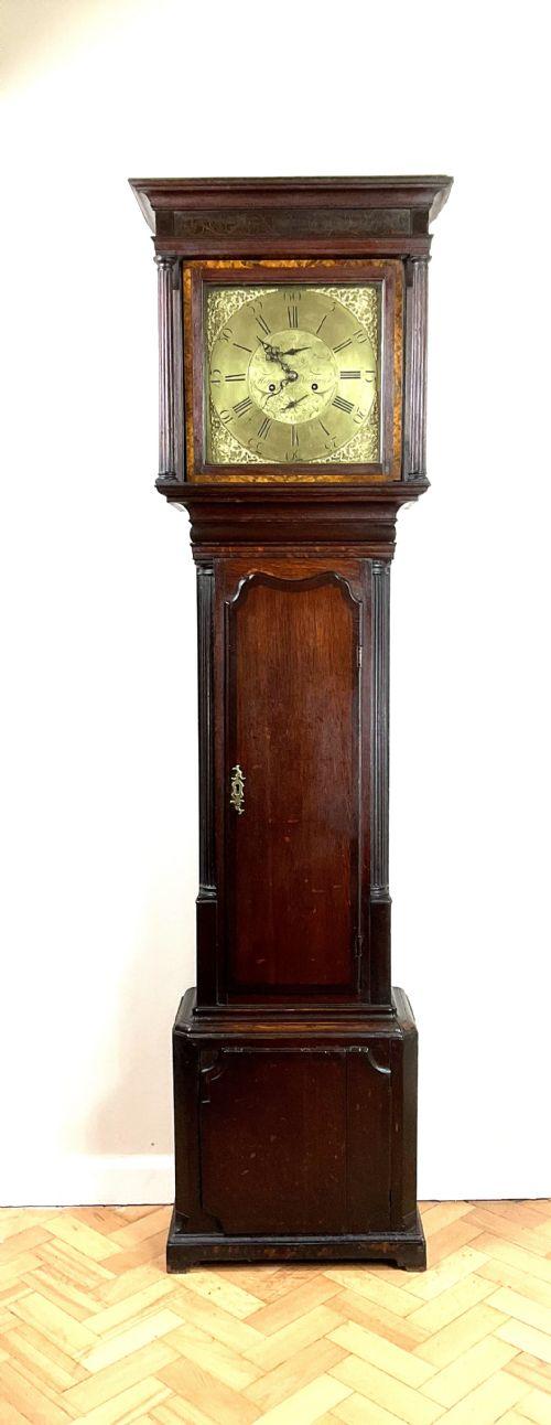 Small Georgian Oak & Inlaid Grandfather Longcase Clock (1 of 18) Small Georgian Oak & Inlaid Grandfather Longcase Clock (1 of 18)