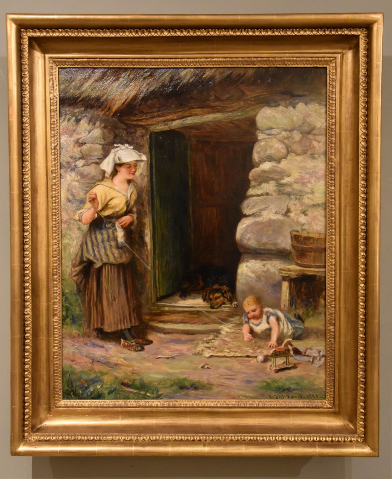 Oil Painting by Alexander Davidson "Morning Sunshine" (1 of 6) Oil Painting by Alexander Davidson "Morning Sunshine" (1 of 6)