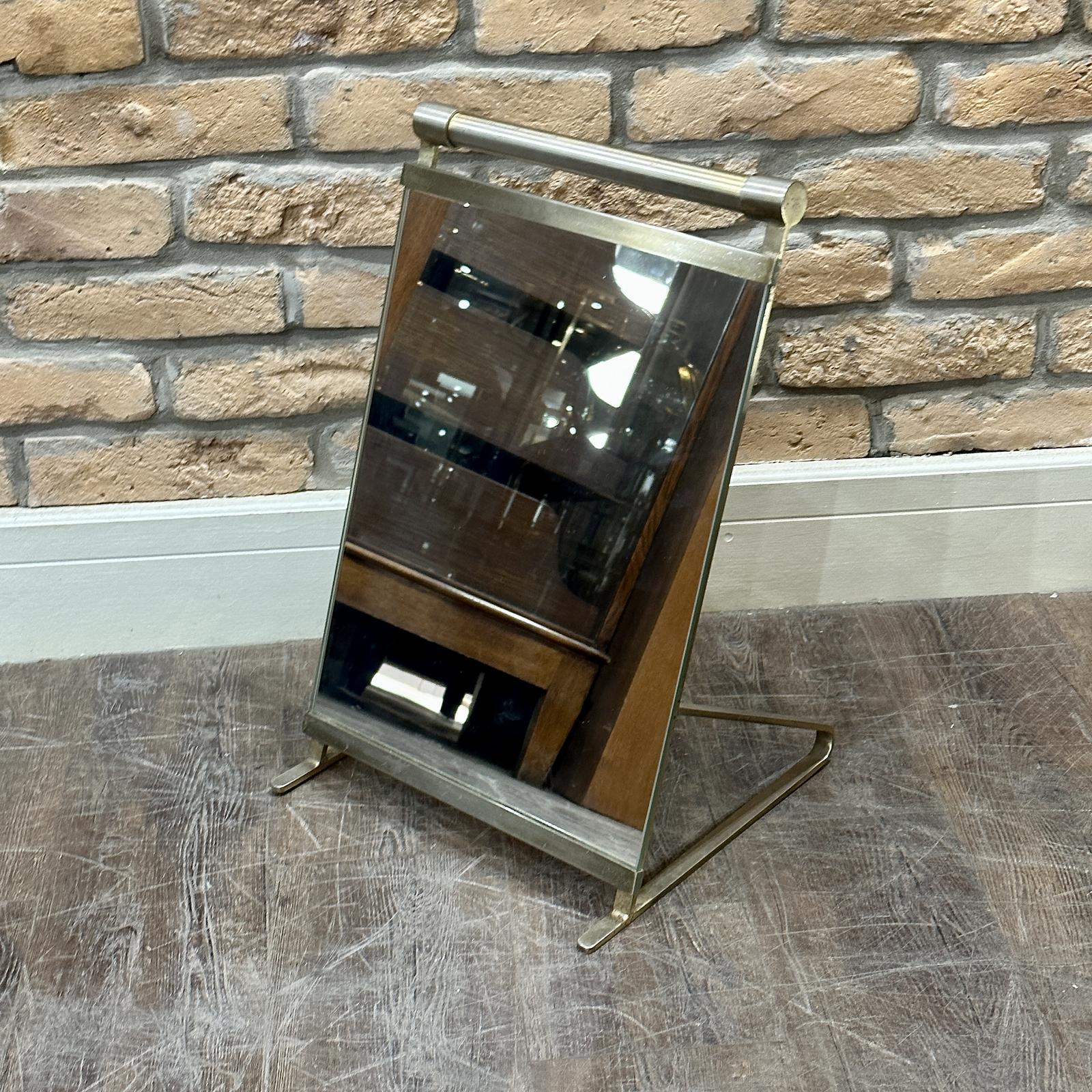 Vintage Brass Shoe Mirror (1 of 4)