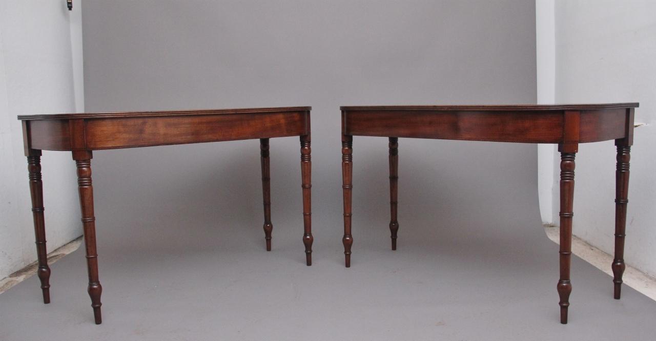 Pair of Early 19th Century Antique Console Tables (1 of 12) Pair of Early 19th Century Antique Console Tables (1 of 12)