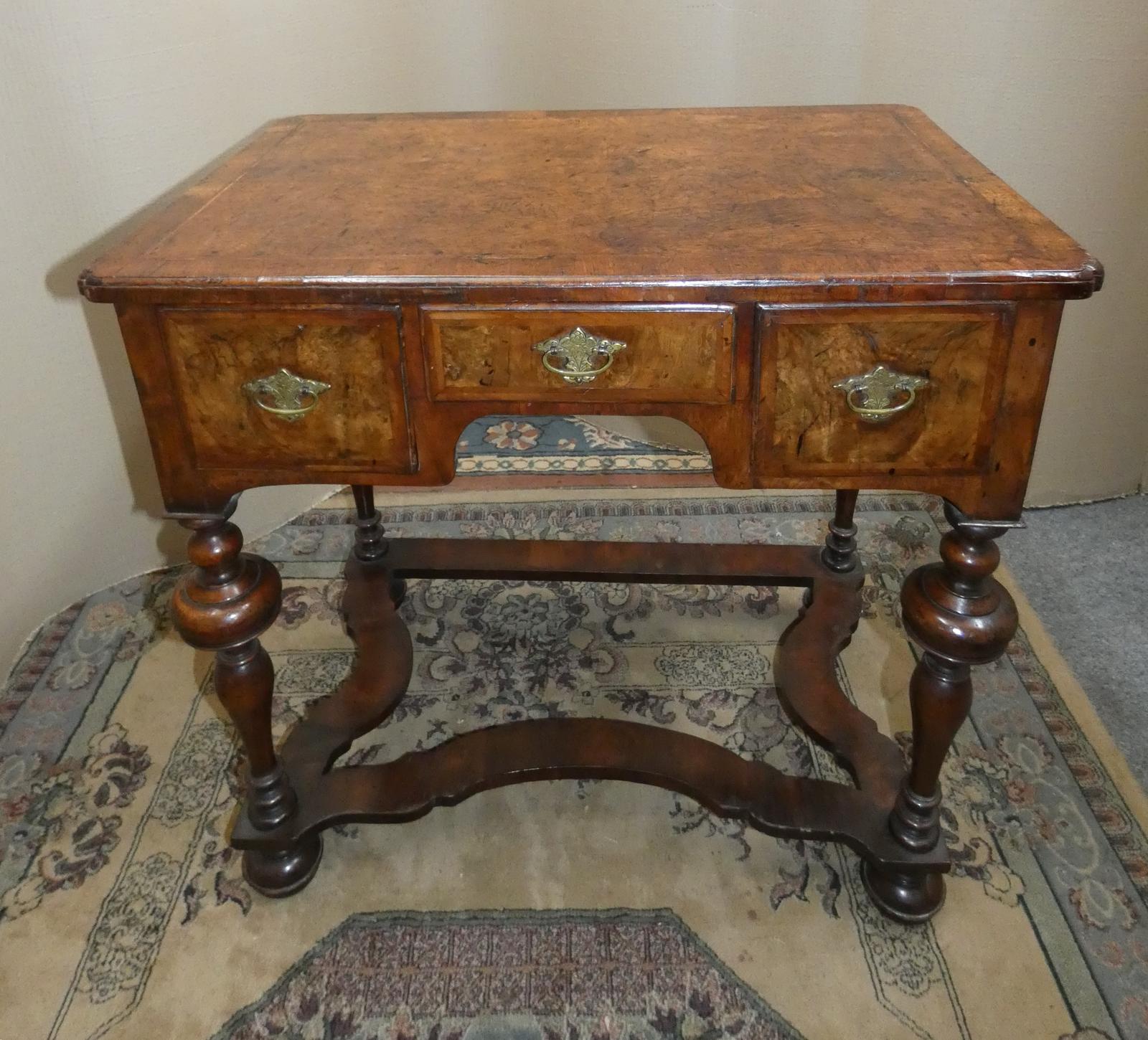 18th Century Walnut Lowboy (1 of 9)
