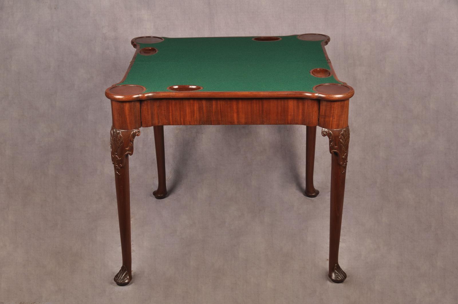 18th Century Mahogany Card Table (1 of 15) 18th Century Mahogany Card Table (1 of 15)