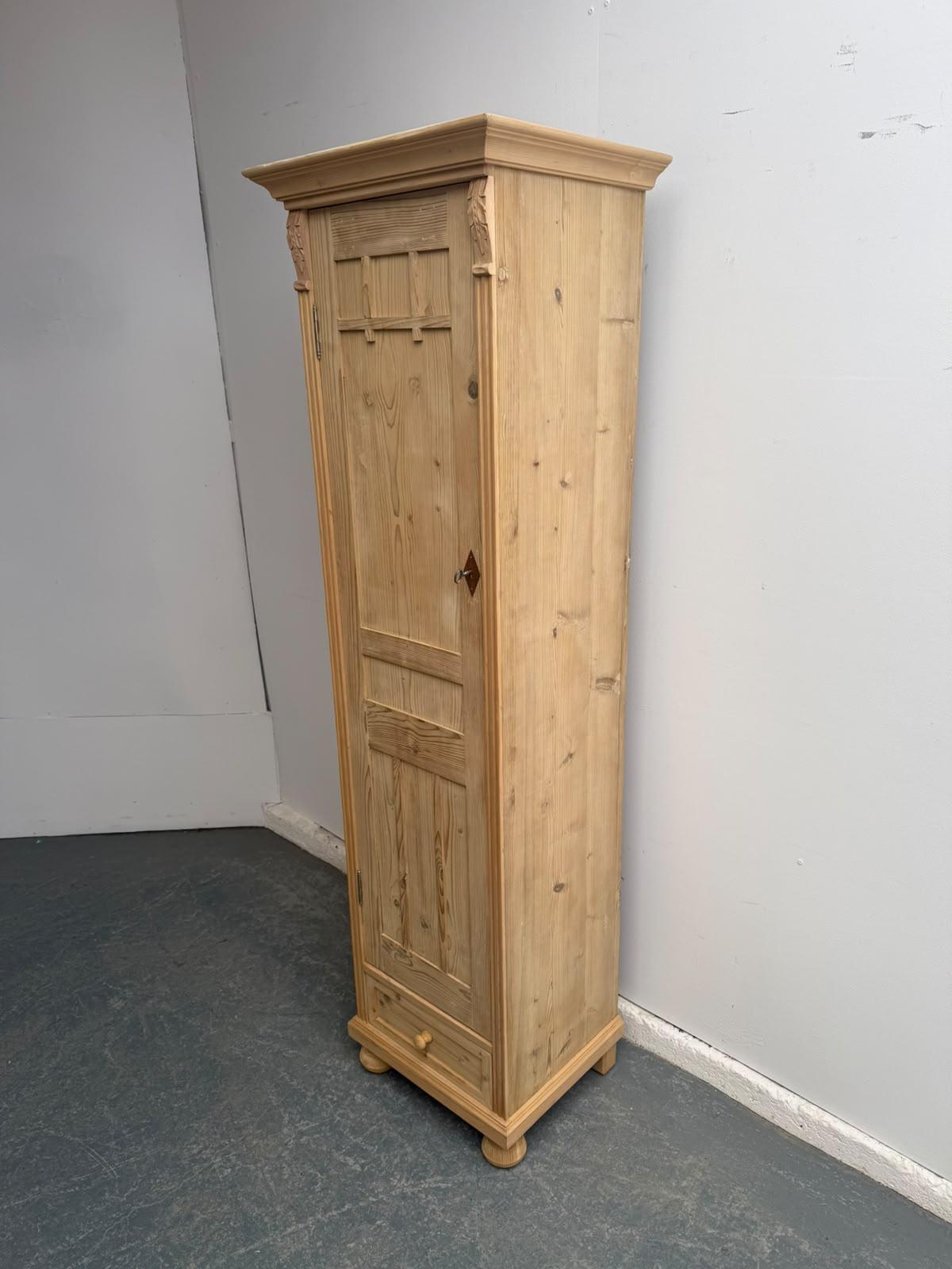 Arts & Crafts Style Antique Pine 1 Door 1 Drawer Storage Cupboard to wax / paint (1 of 9) Arts & Crafts Style Antique Pine 1 Door 1 Drawer Storage Cupboard to wax / paint (1 of 9)