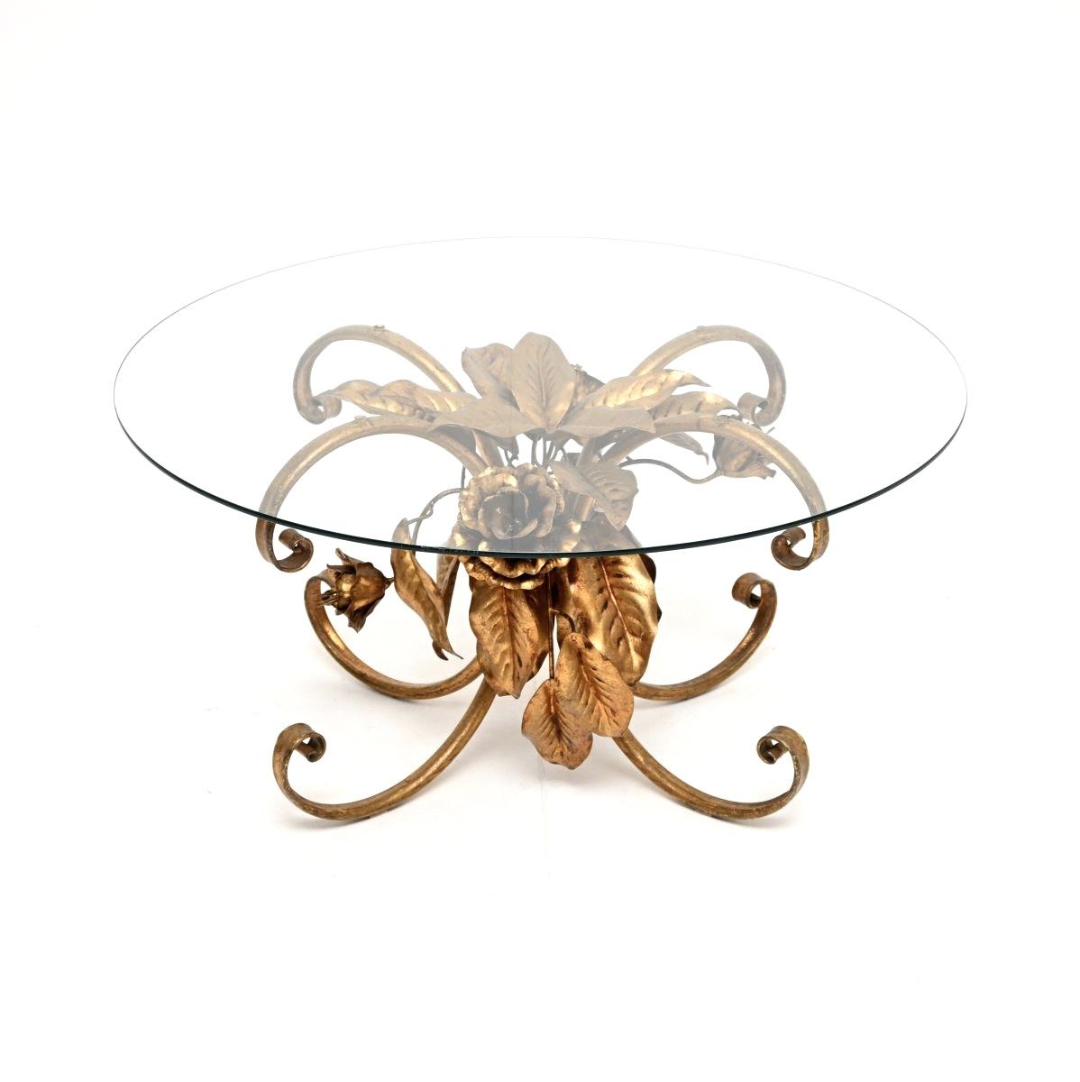 Vintage Gilt Metal Coffee Table by Hans Kogl (1 of 10) Vintage Gilt Metal Coffee Table by Hans Kogl (1 of 10)