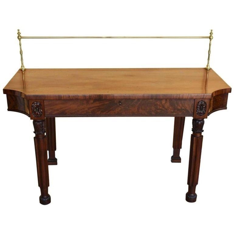 Regency Mahogany Serving Table (1 of 11)