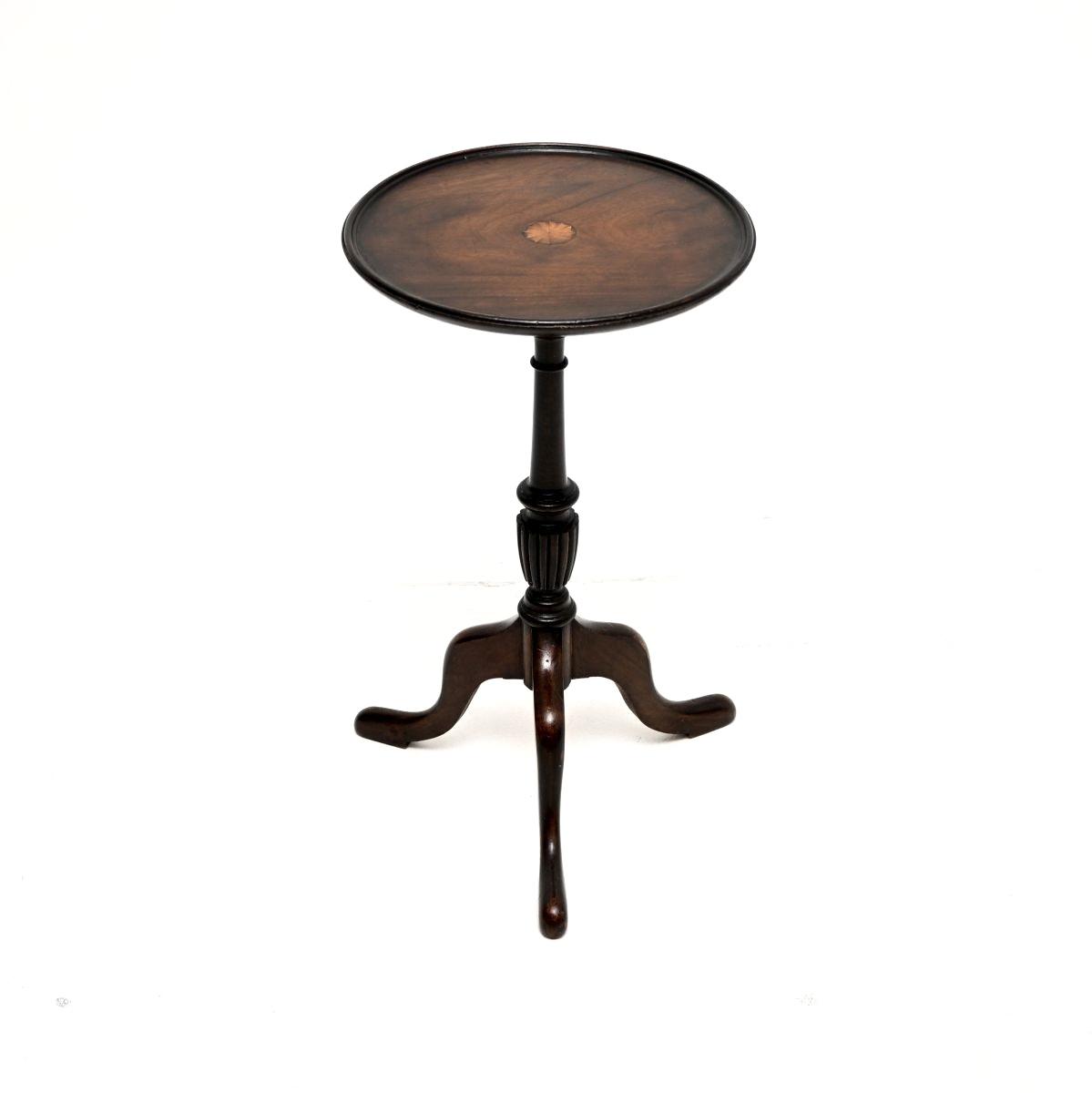 Antique Inlaid Mahogany Wine Table (1 of 5) Antique Inlaid Mahogany Wine Table (1 of 5)