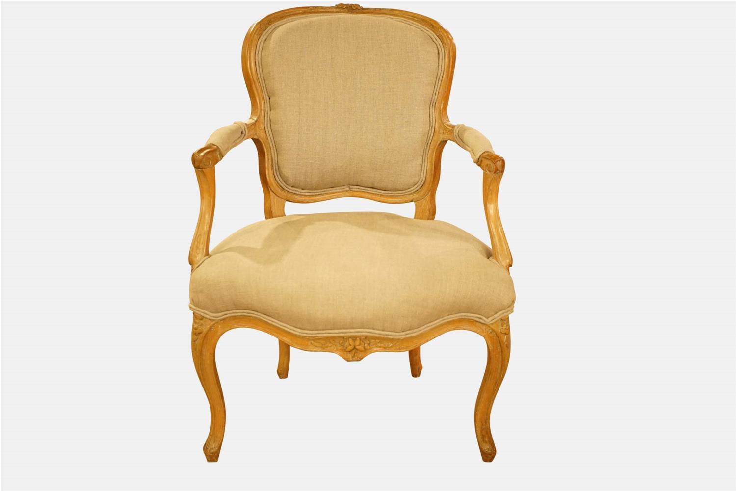 Louis XV Style Beech Chair (1 of 1) Louis XV Style Beech Chair (1 of 1)