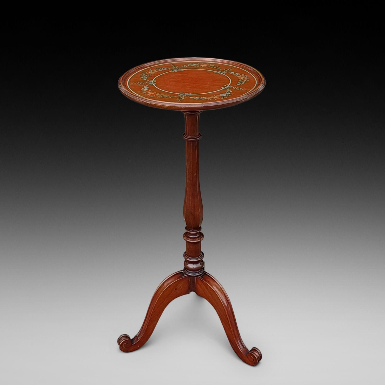 Edwardian Mahogany Painted Wine Table (1 of 8)