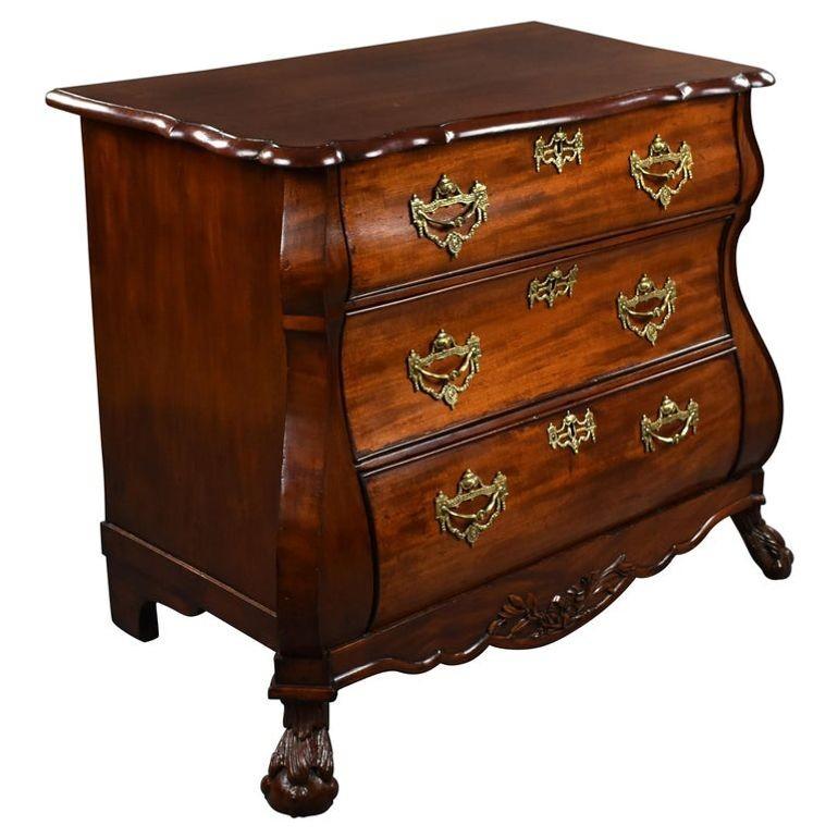 19th Century Dutch Mahogany Commode (1 of 11)