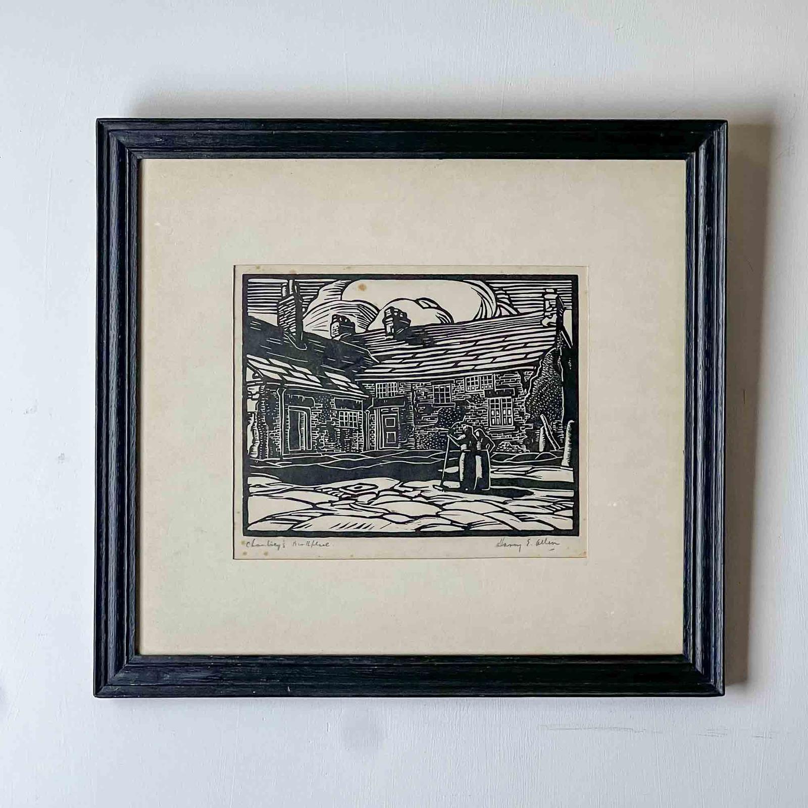 Linocut Print by Harry Epworth Allen (1 of 8) Linocut Print by Harry Epworth Allen (1 of 8)