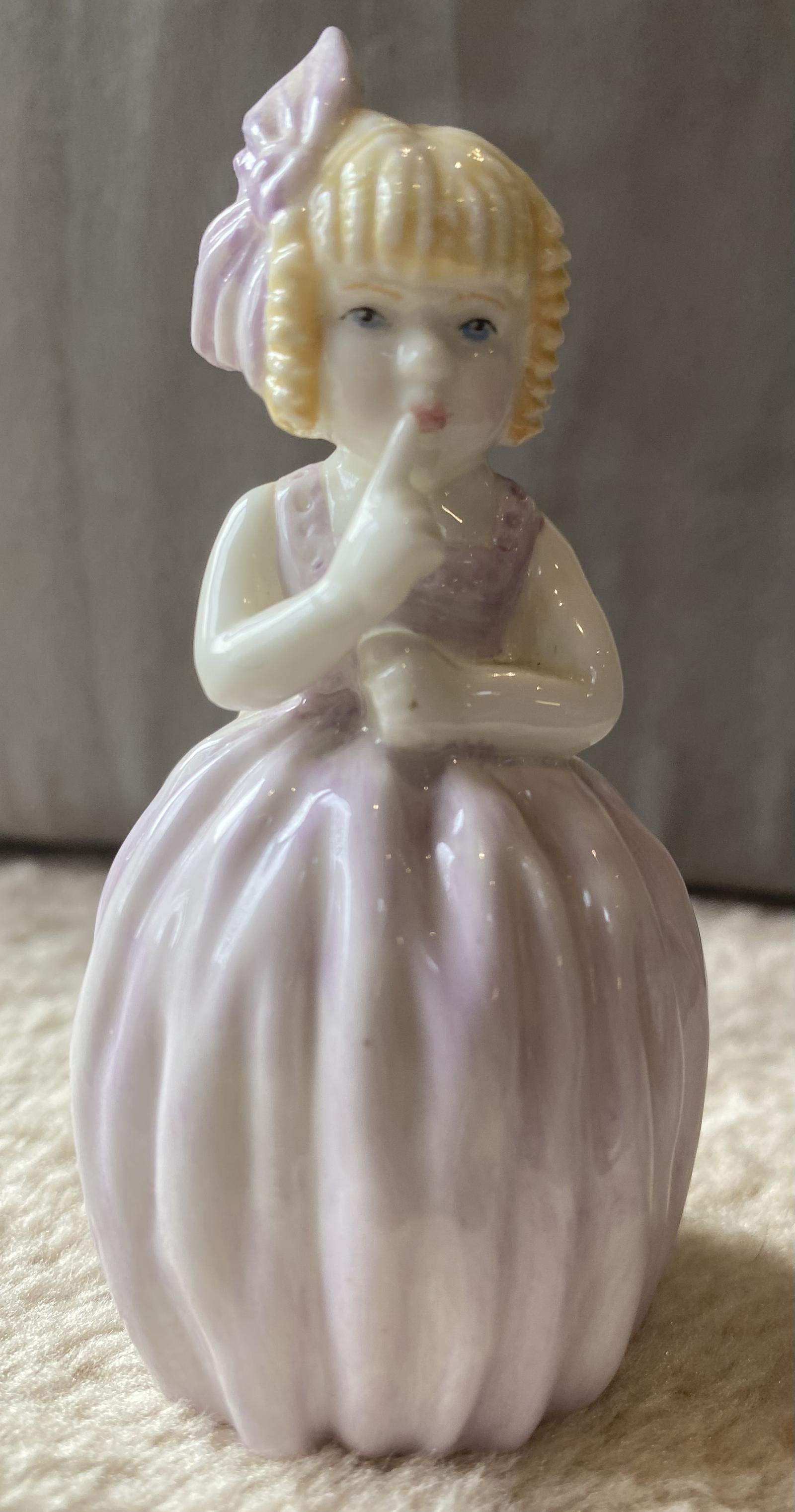 Royal Worcester Candle Snuffer 'Hush' (1 of 4)