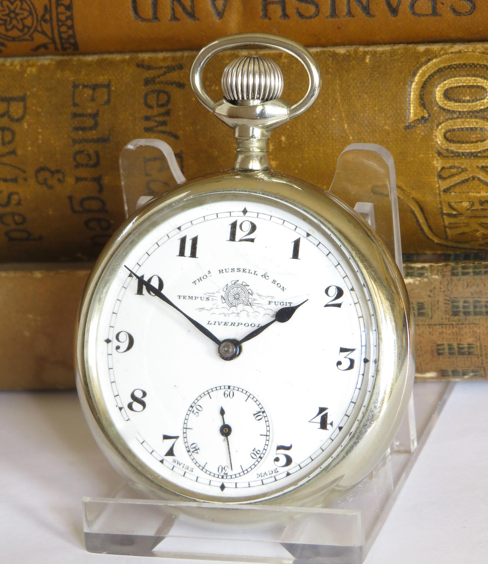 Pocket Watch: 1930s Thomas Russell Pocket Watch (1 of 4) Pocket Watch: 1930s Thomas Russell Pocket Watch (1 of 4)