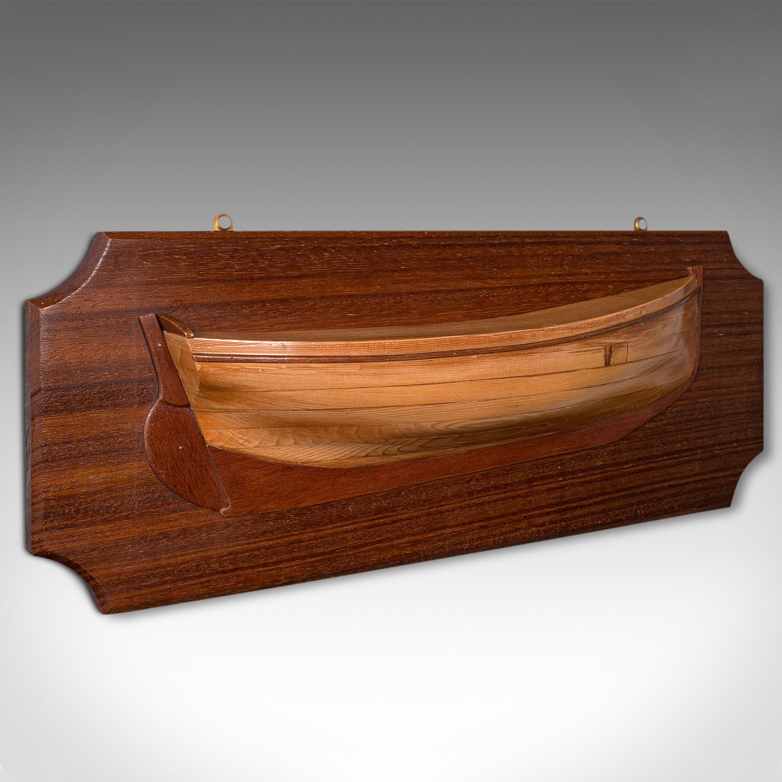 Antique Boat's Half Hull Plaque, English, Decorative Maritime Model, Edwardian (1 of 9) Antique Boat's Half Hull Plaque, English, Decorative Maritime Model, Edwardian (1 of 9)