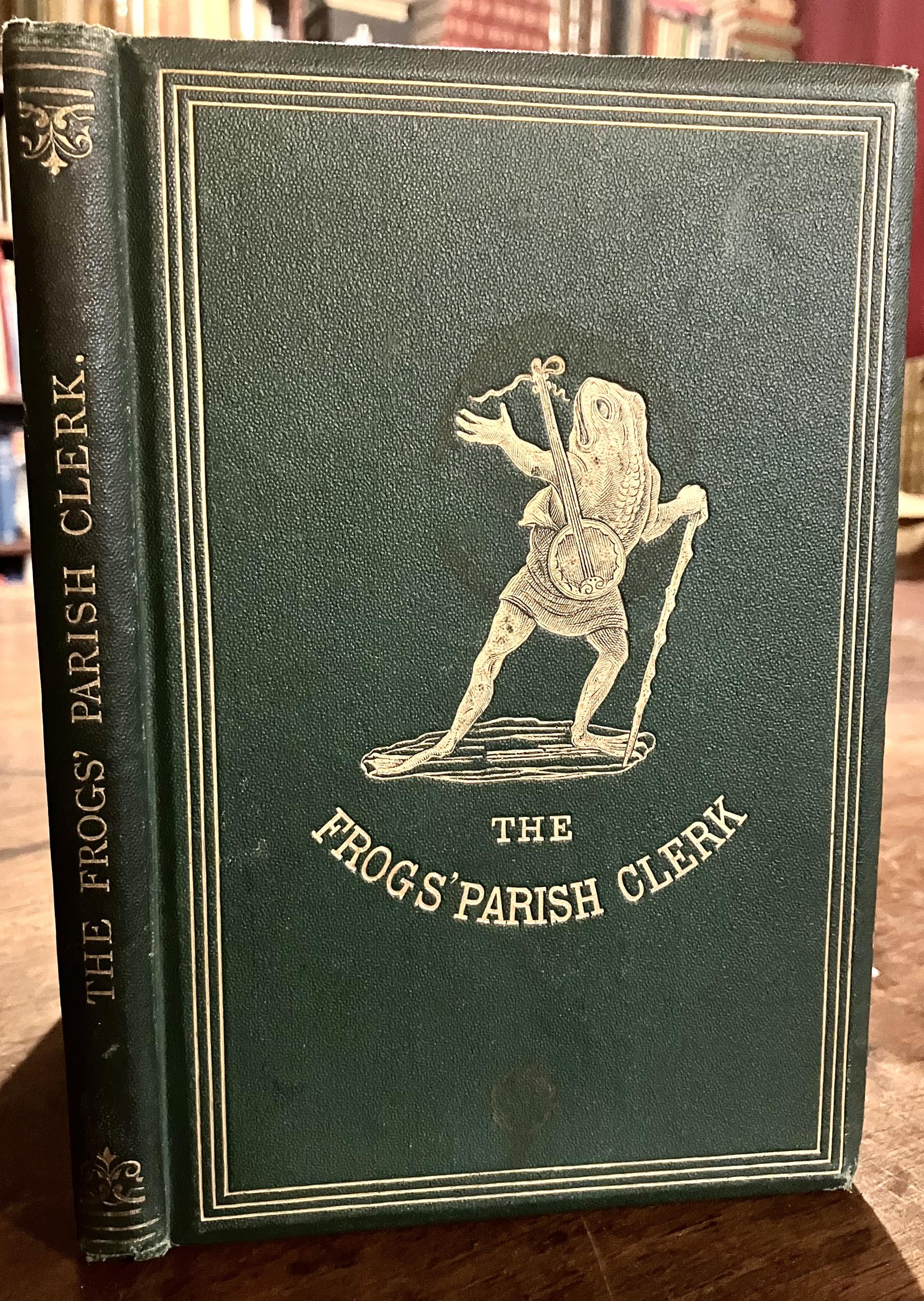 1866 Frog's Parish Church & Adventures in Strange Lands Scarce Children's Book (1 of 5)