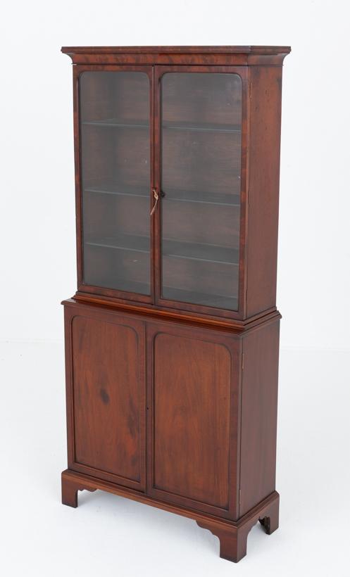 Regency Mahogany 2 Door Glazed Bookcase of Petite Proportions (1 of 5) Regency Mahogany 2 Door Glazed Bookcase of Petite Proportions (1 of 5)