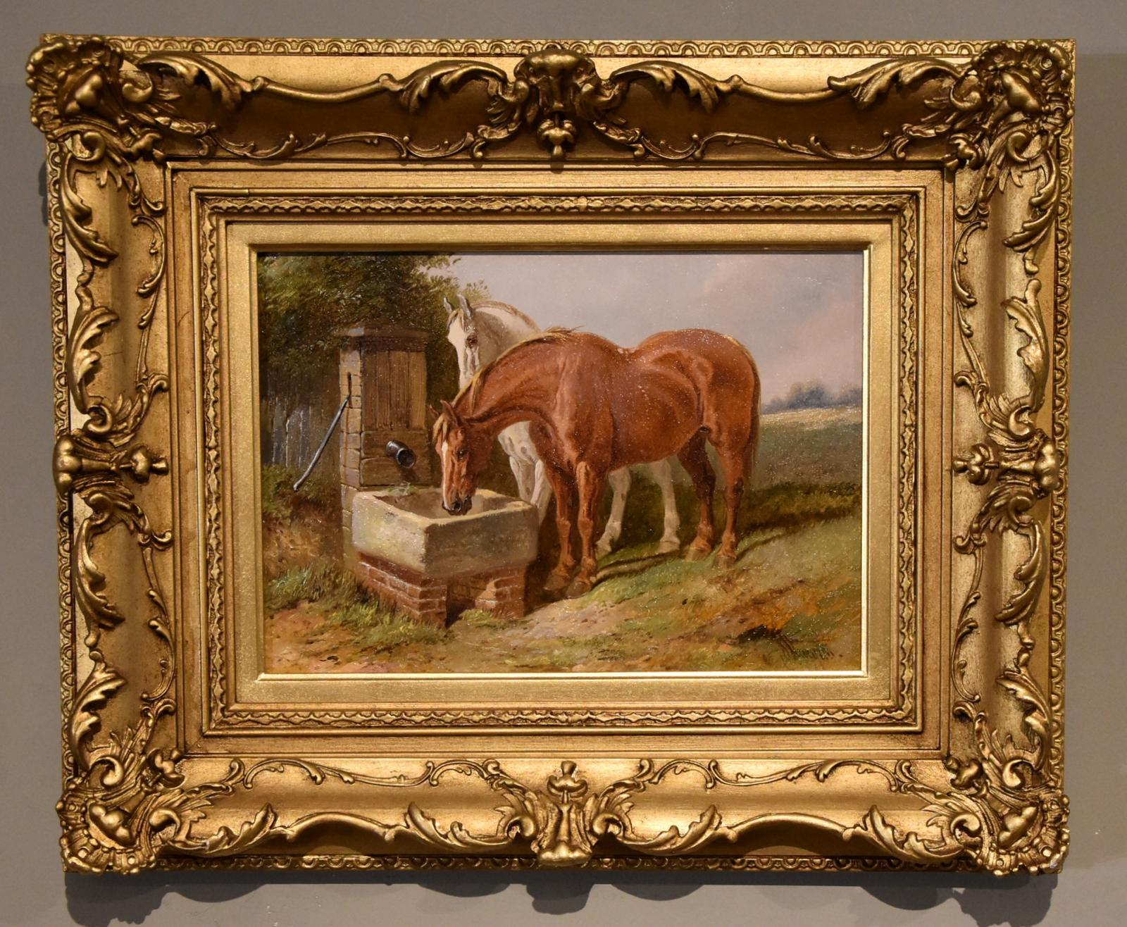 Oil Painting by John Sturgess - The Blue Ribbon Army (1 of 5)