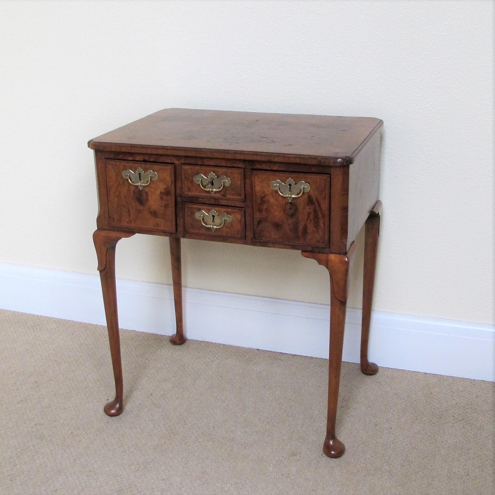George I Walnut Side Table (1 of 7)