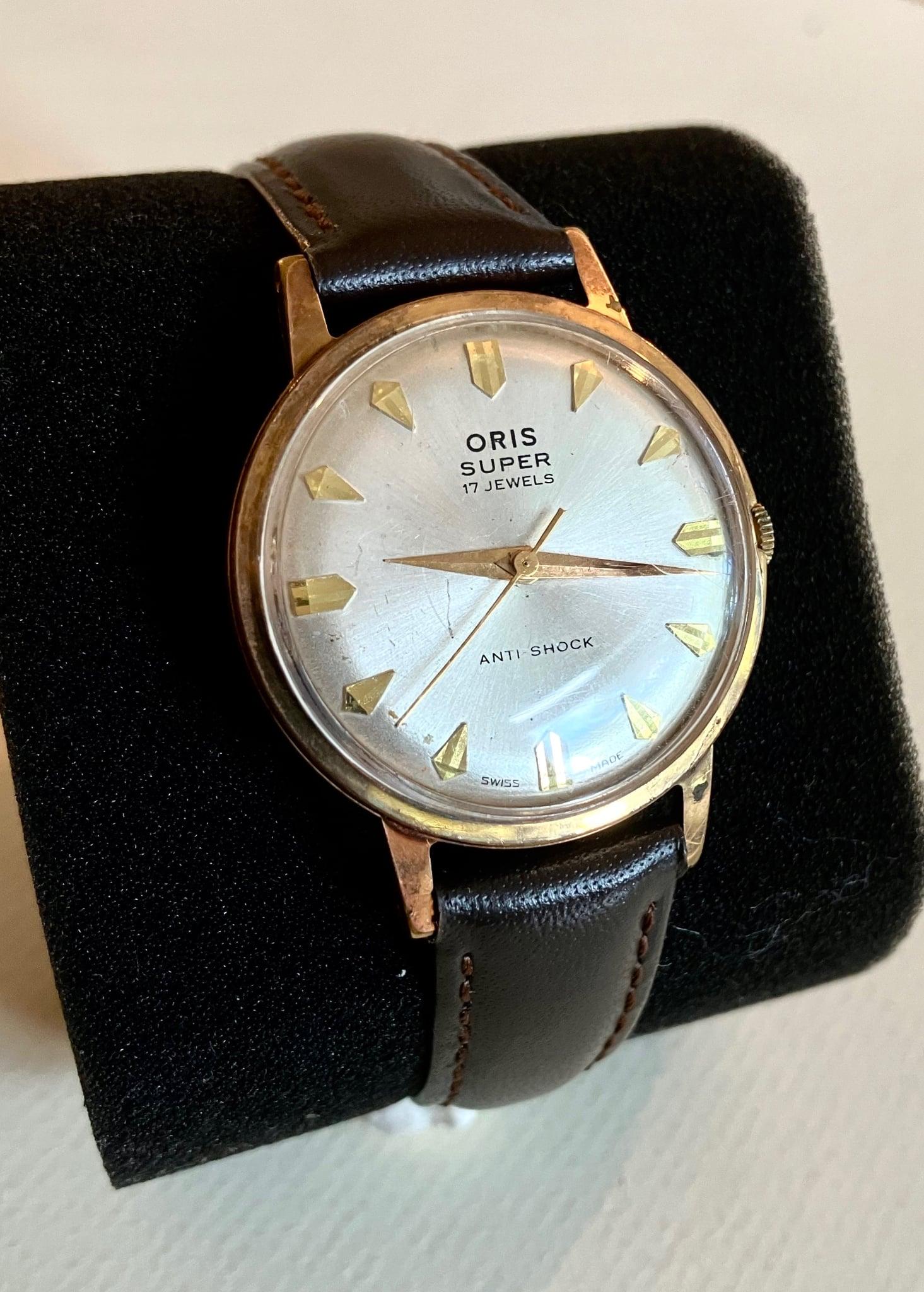 1960s Oris Super Men's Dress Watch 17 Jewels & Swiss Made Gold Plated (1 of 5) 1960s Oris Super Men's Dress Watch 17 Jewels & Swiss Made Gold Plated (1 of 5)