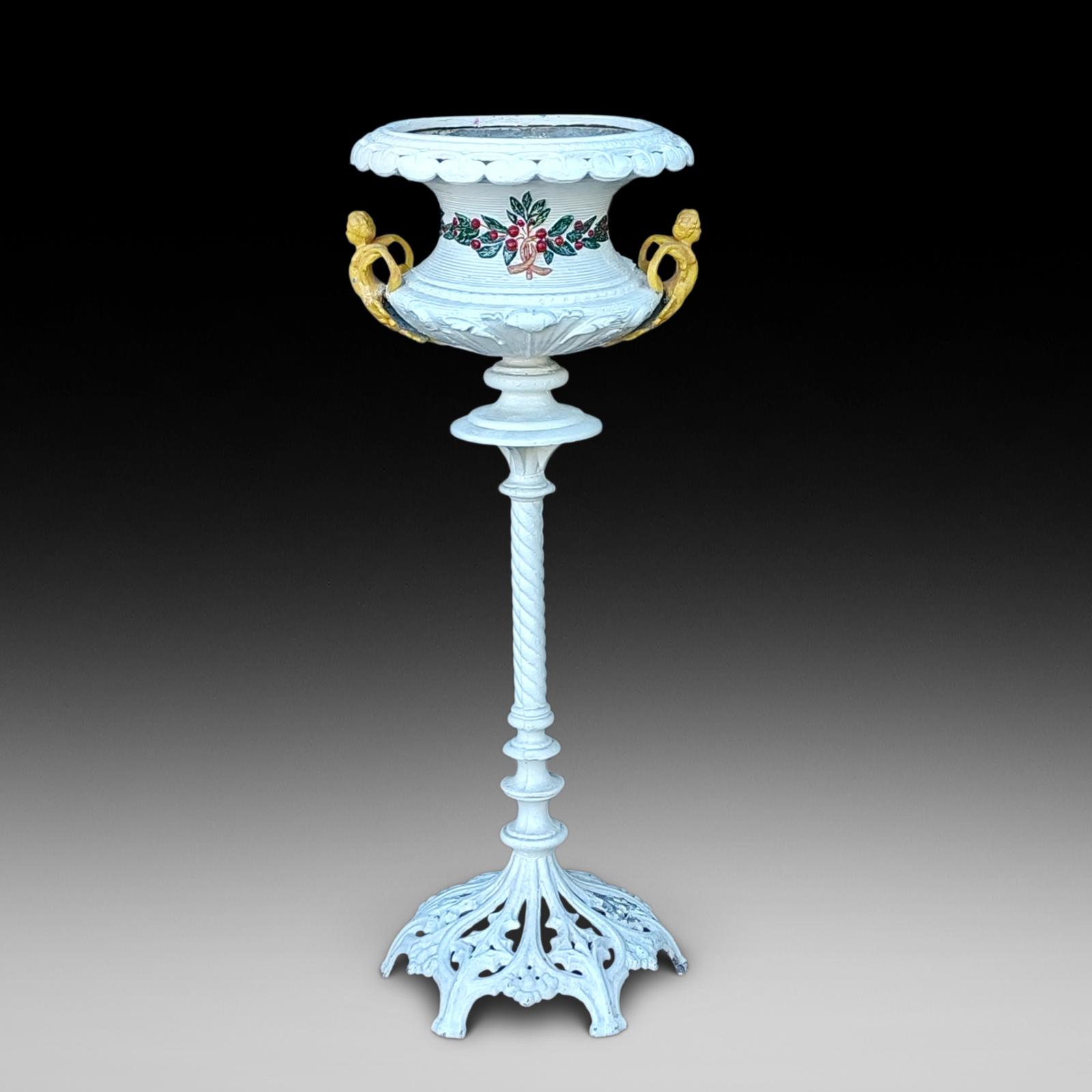 Victorian Cast Metal Jardinière (1 of 8) Victorian Cast Metal Jardinière (1 of 8)