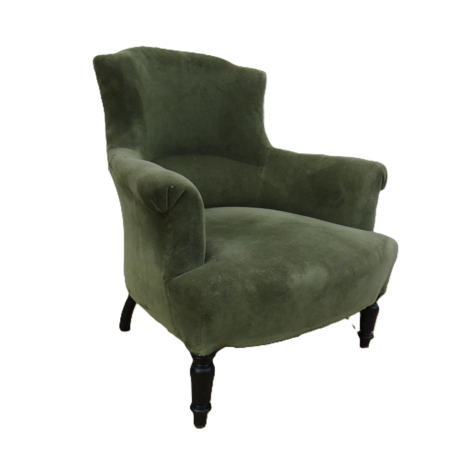 Pair Of Antique Napoleon III Tub Chairs (1 of 9) Pair Of Antique Napoleon III Tub Chairs (1 of 9)