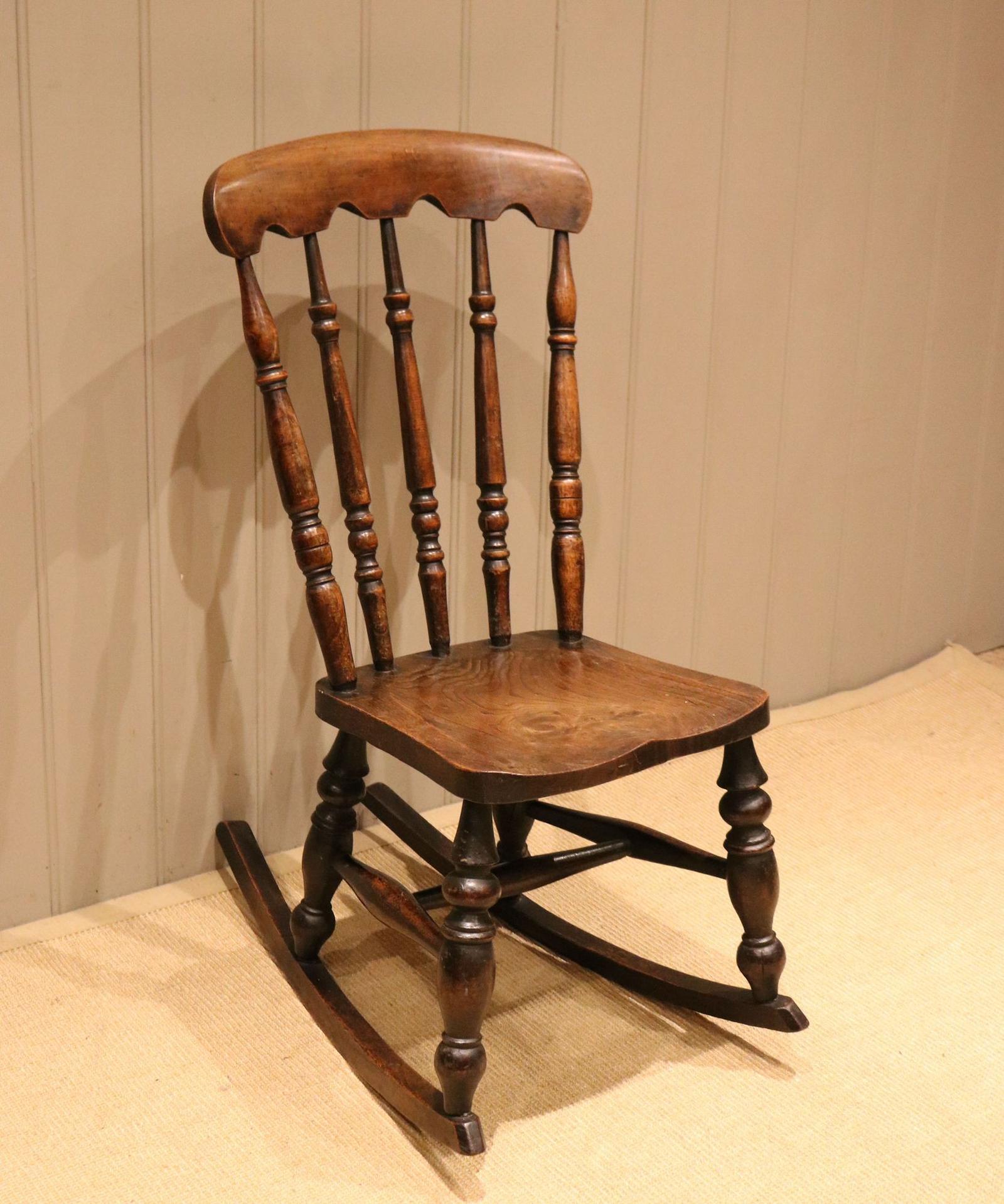 Late 19th Century Rocking Chair (1 of 10) Late 19th Century Rocking Chair (1 of 10)