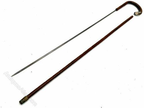 Gents Partridge Wood Walking / Sword Stick (1 of 6) Gents Partridge Wood Walking / Sword Stick (1 of 6)
