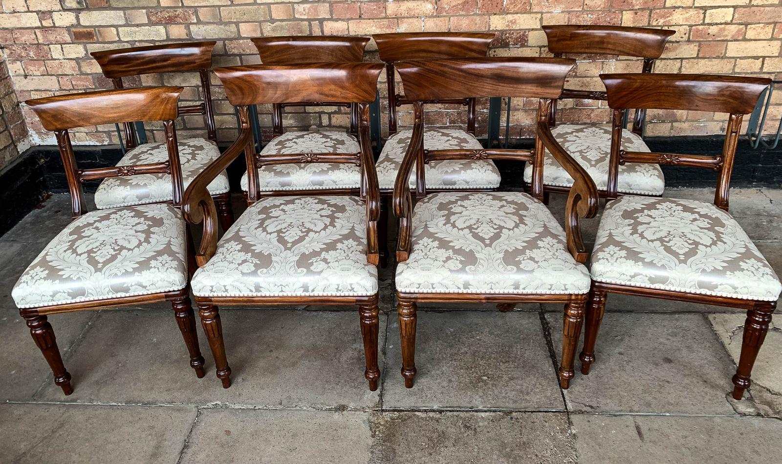 Good Quality Set of 8 Victorian Mahogany Dining Chairs (1 of 17) Good Quality Set of 8 Victorian Mahogany Dining Chairs (1 of 17)