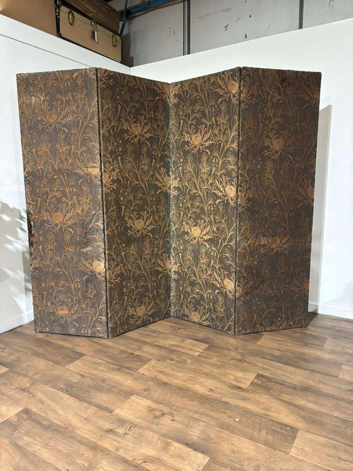 Very Large Four-panel Victorian Tapestry Screen (1 of 15)