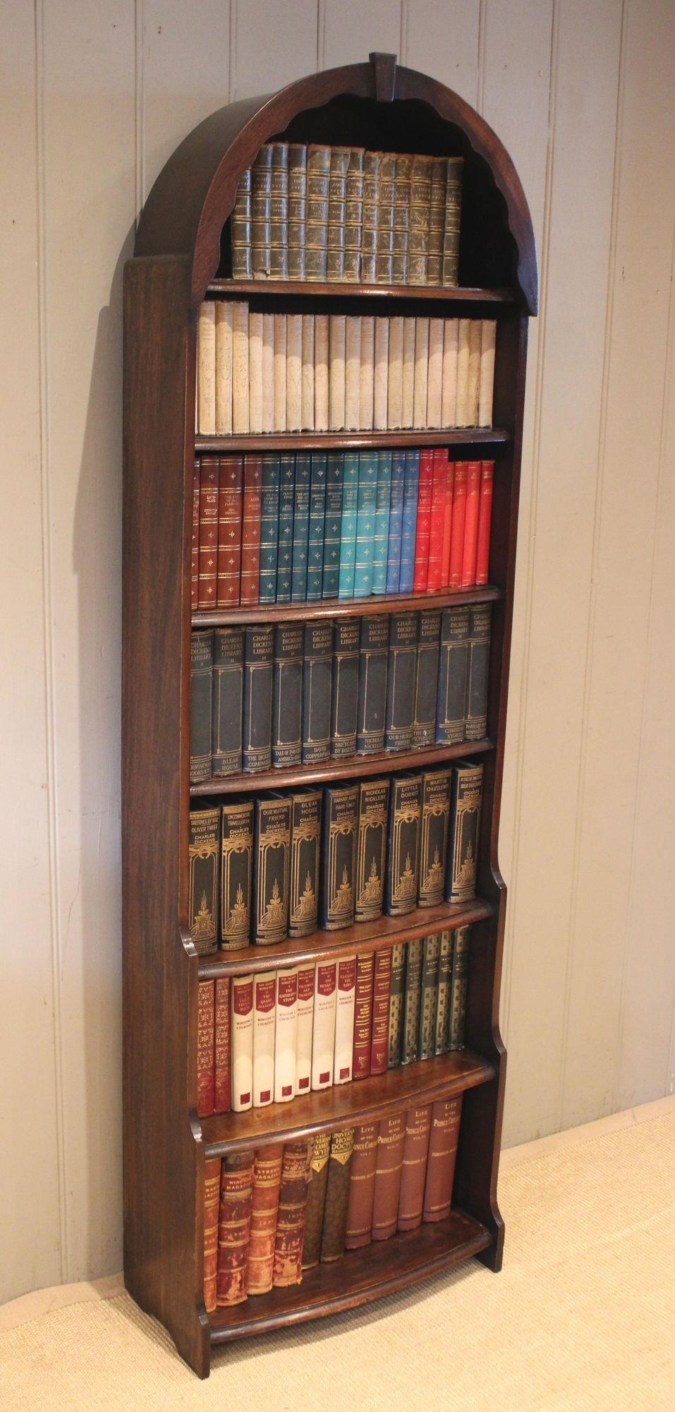 Tall Beech Dome Top Open Bookcase (1 of 12) Tall Beech Dome Top Open Bookcase (1 of 12)